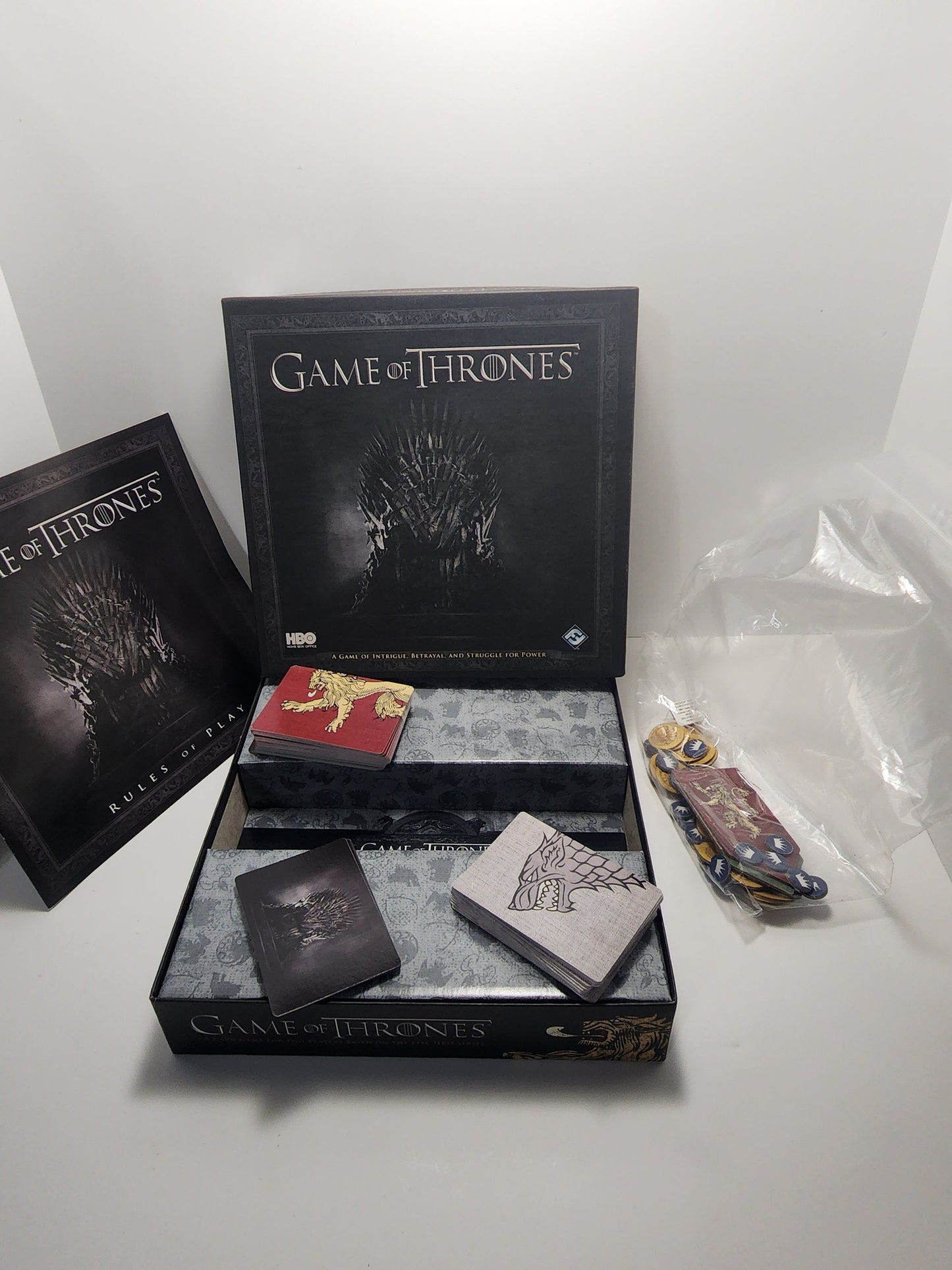 Game Of Thrones HBO Edition Card Game Fantasy Flight - Fantasy Games - HBO- HBO Games - Game Of Thrones - Hbo Shows - Board Game
