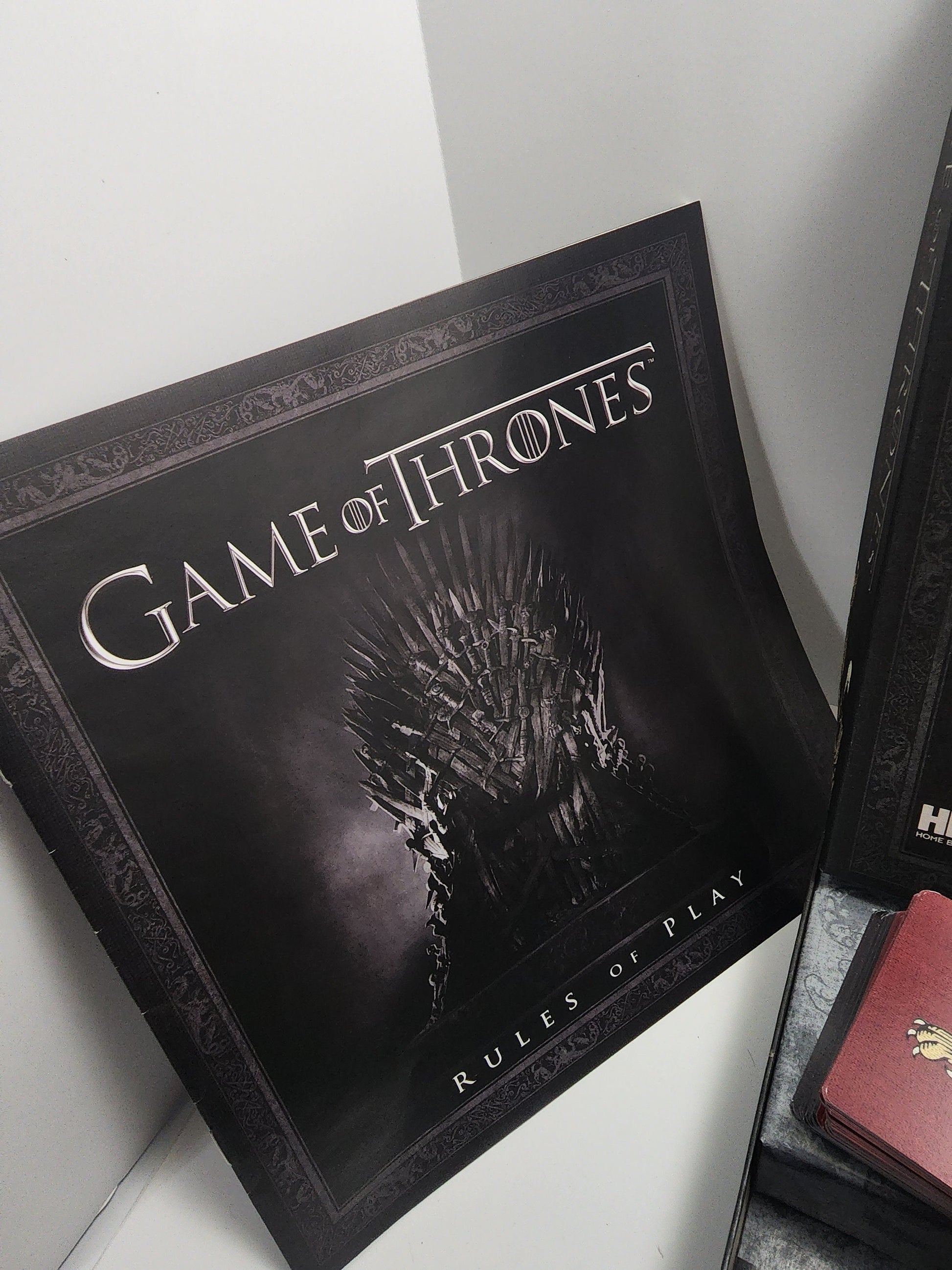 Game Of Thrones HBO Edition Card Game Fantasy Flight - Fantasy Games - HBO- HBO Games - Game Of Thrones - Hbo Shows - Board Game