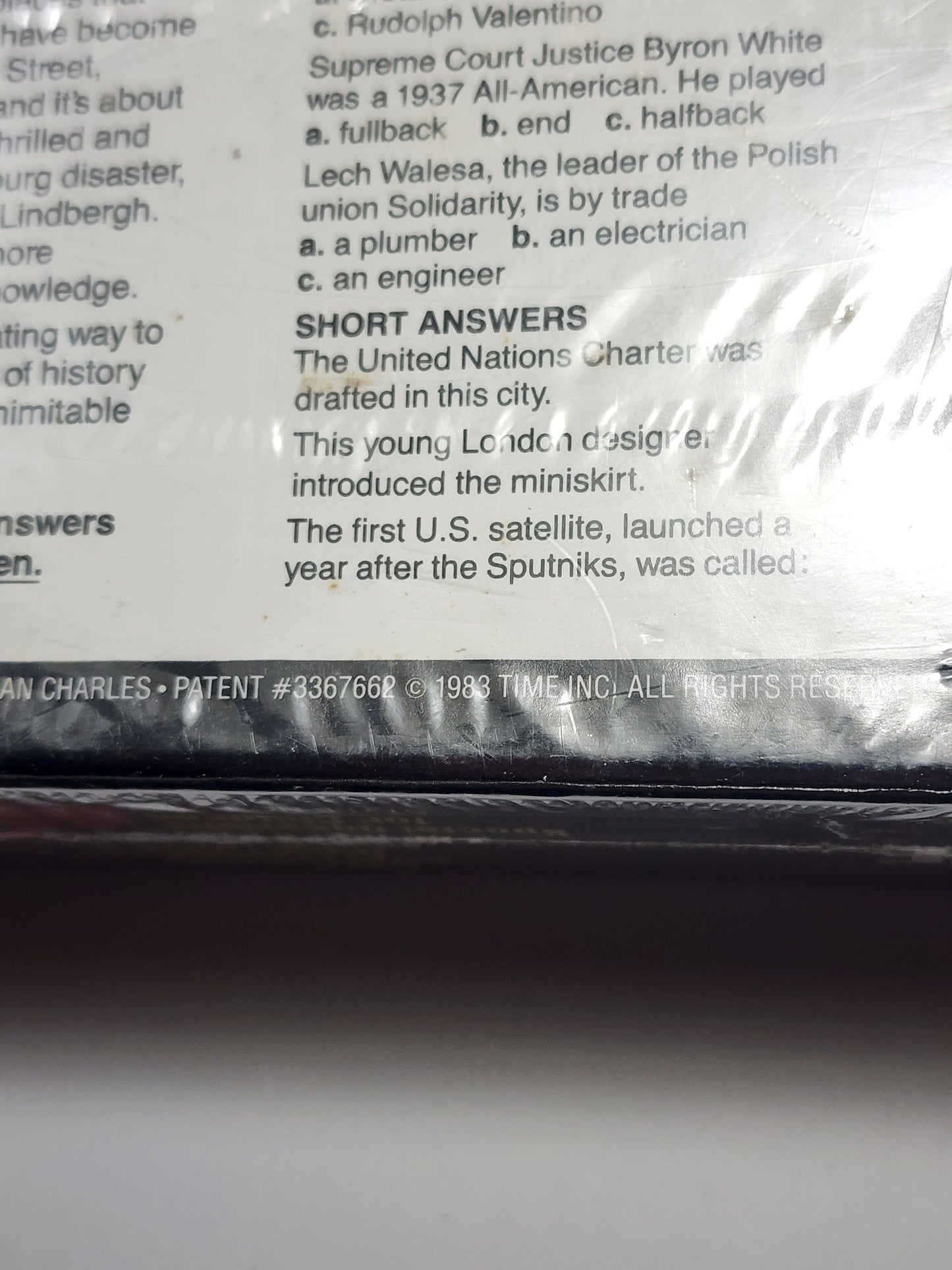Time The Game Vintage 1983 Board Game - Board Game - Vintage Board Game - Time - Time Magazine - Time Game - Family Games - Magazine