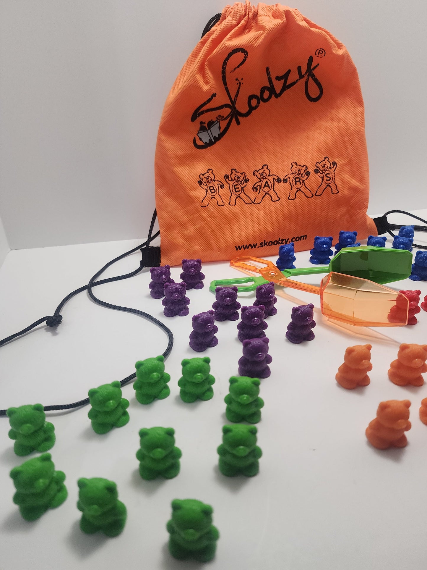 Schoolzy Counting Bears Learning Game - Learning - Learning Games - Counting Game - Bears - Counting Bears - School - Teacher Gift