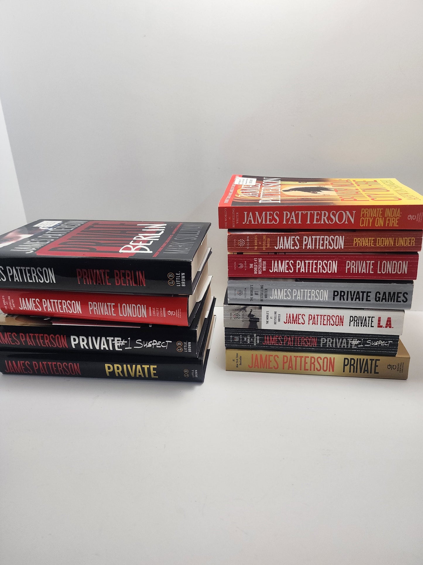 James Patterson Private Book Series Paperback and Hardbacks - James Patterson - Books - Book Series - Private Series - New York Times - Book