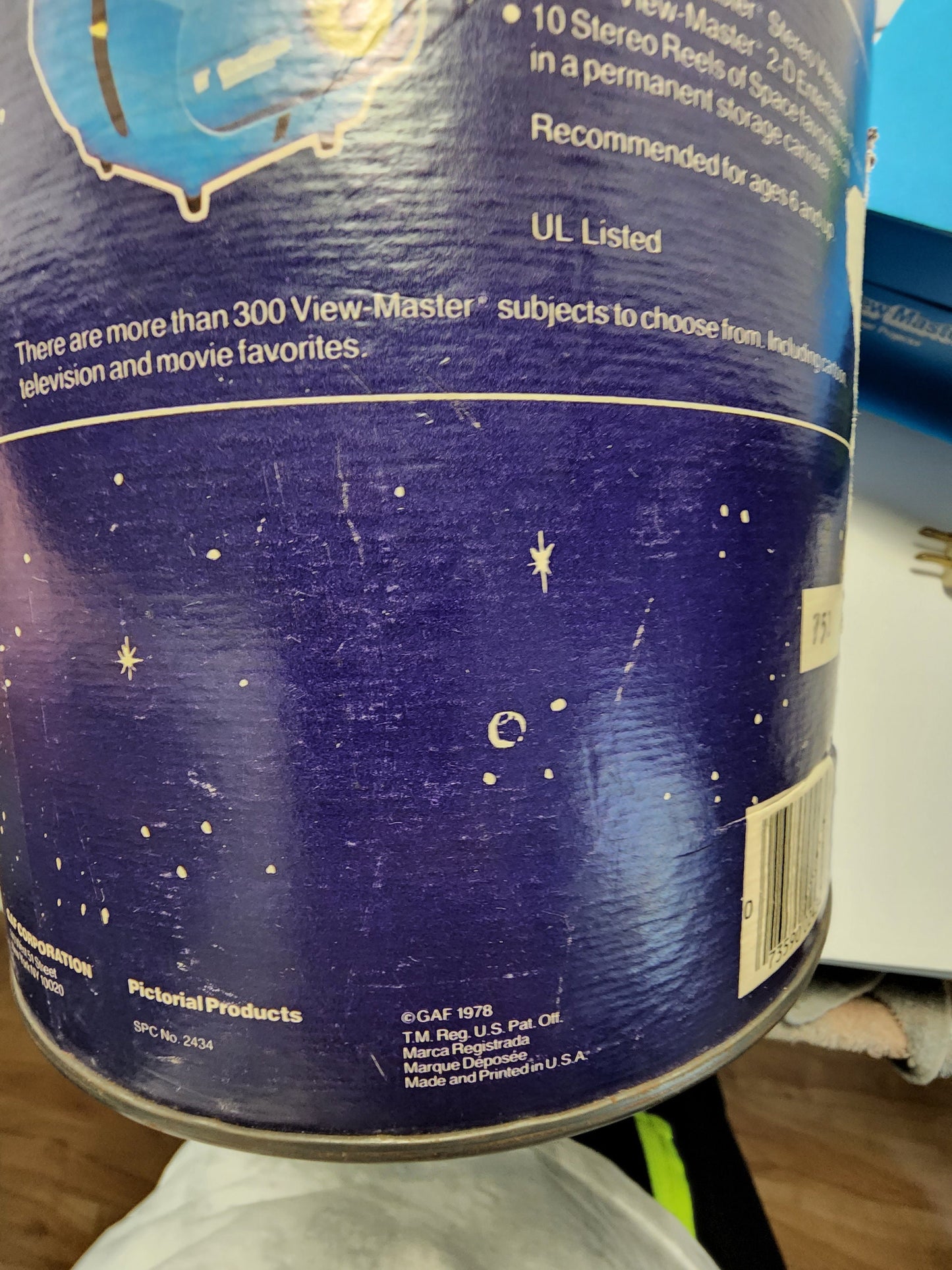 View Master 1970s Spaceman Theater In The Round - Gaf Viewmaster- View Master - Lone Ranger - Star Trek - Viewmaster Projector