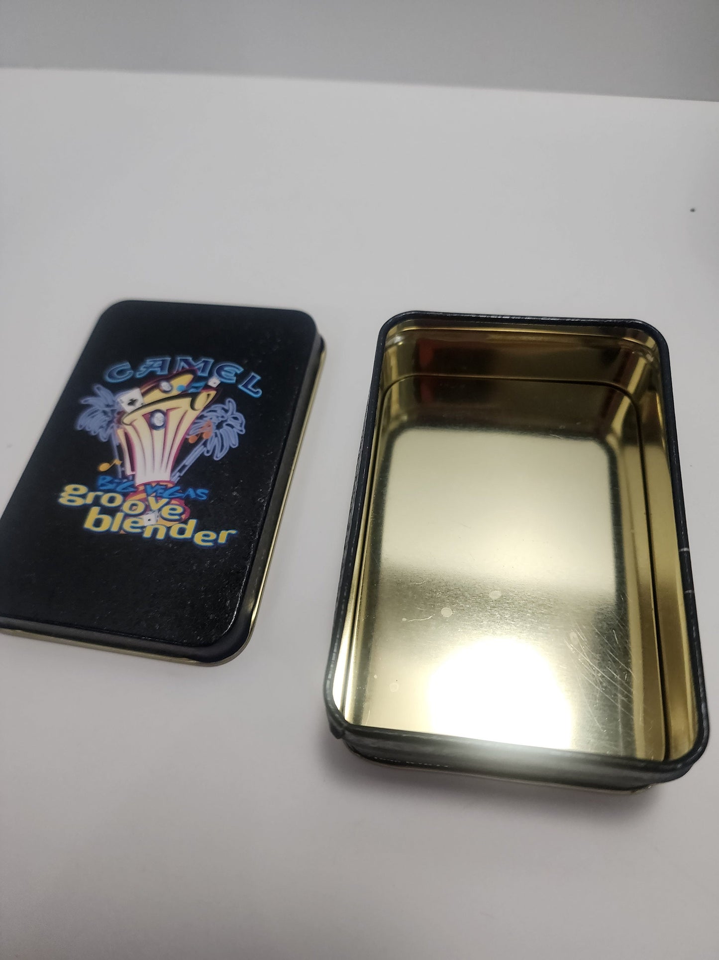 Camel 1996 Joe's Playing Cards and Collectable Vegas Tins - Smoking Joe's- Camel - Camel Joe's - Cigarette - Advertisment - Vegas Cards