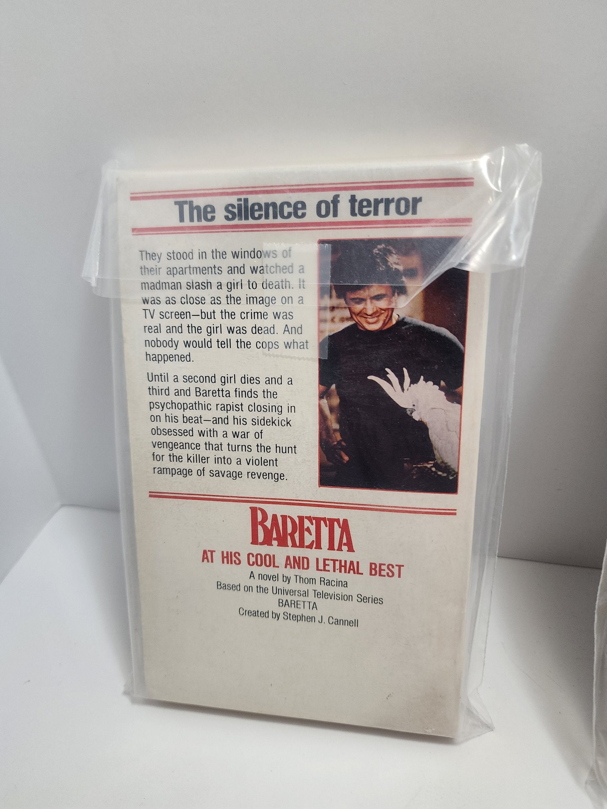 Baretta Sweet Revenge 1977 By Thom Racina - Novels - Vintage Novels - Books - Vintage Books - Robert Blake - 1970 Books - Novel