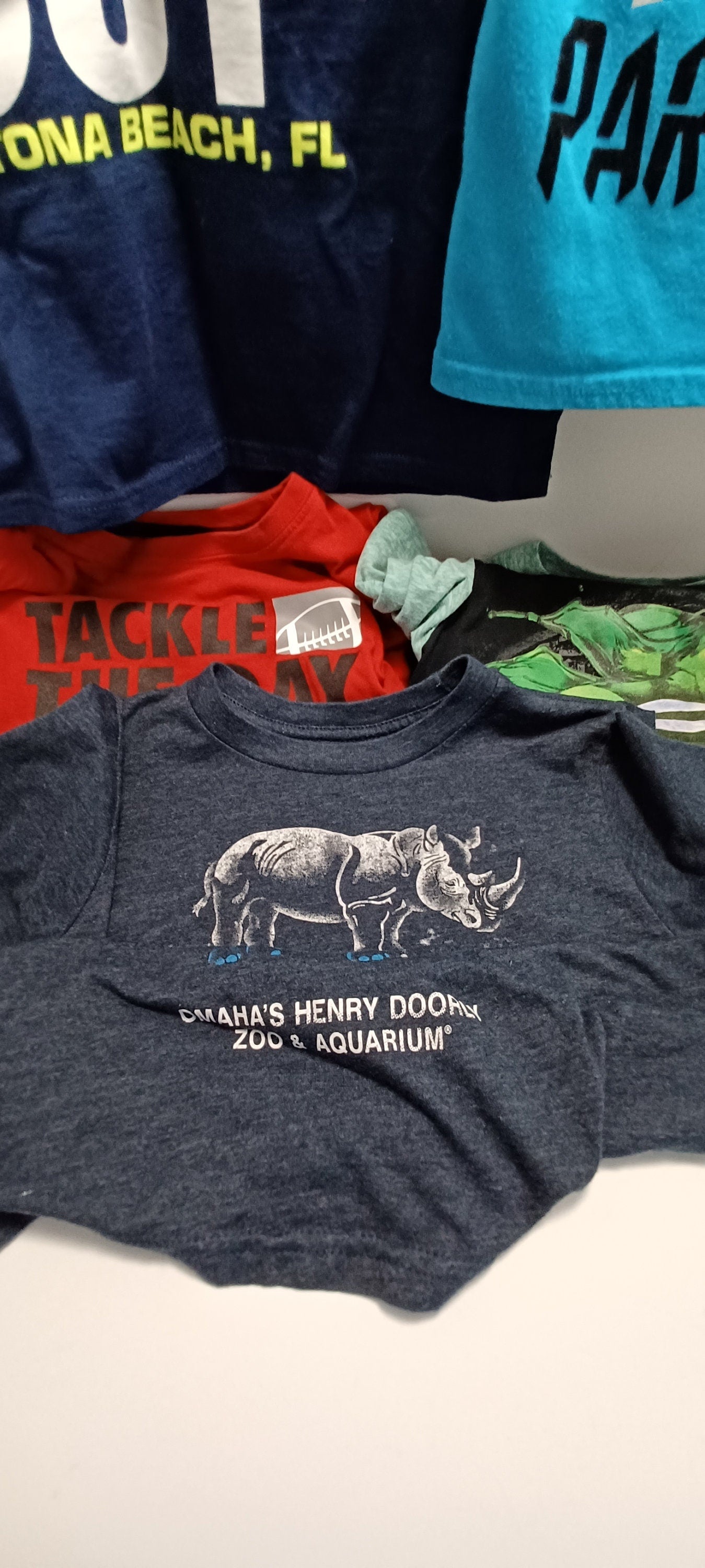 Boys Clothes Size 6 7 8 - Zoo - Omaha Zoo - Boys Shirts - Rhino - Ninja Turtles - Wolves - Kids Clothes - Size 6