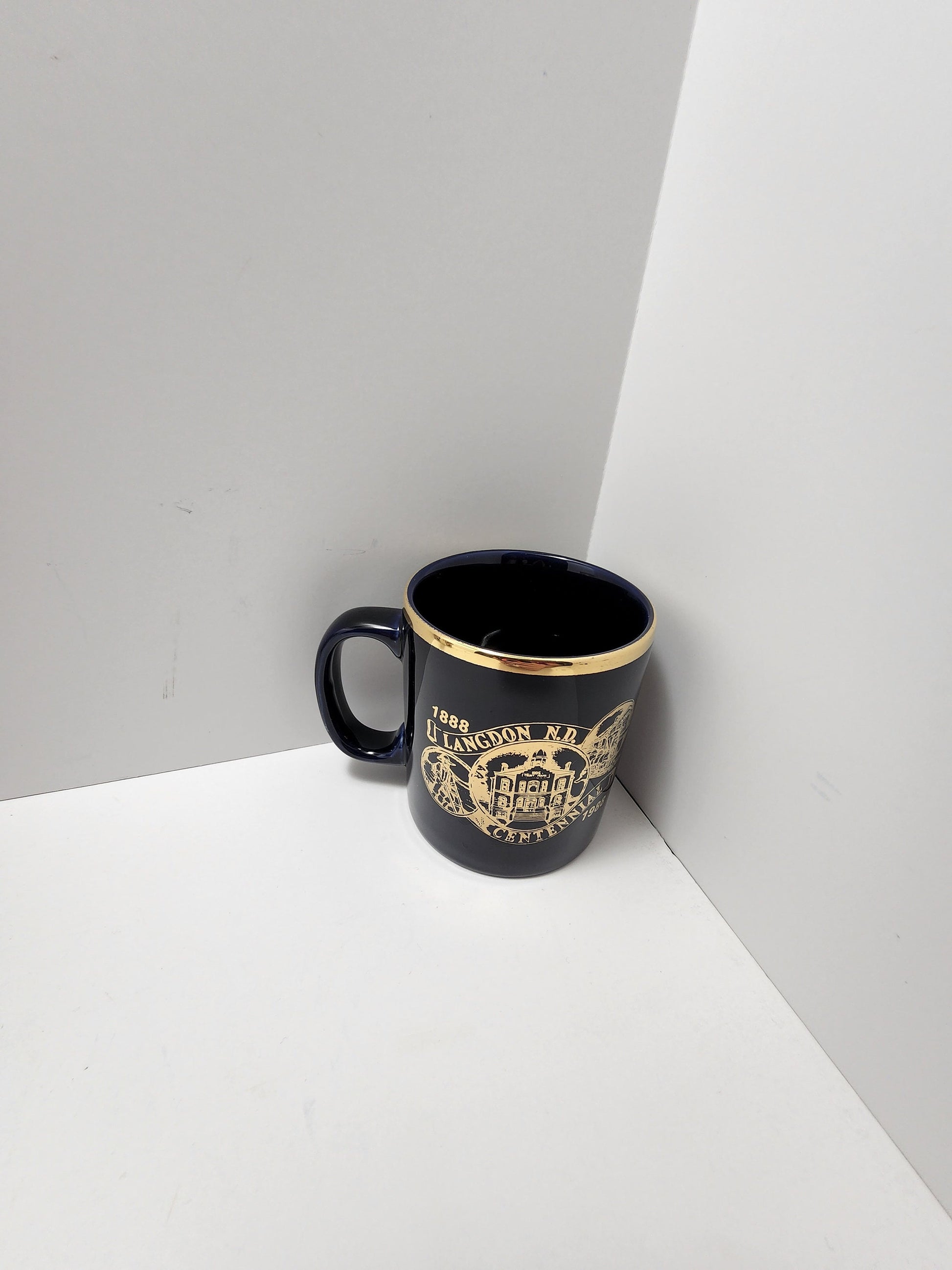 Coffee Mugs - Mugs - Drinkware - Vintage Mugs - Centennial - StaffordShire - England - England Mug - Telephone - Typewriter - Tea