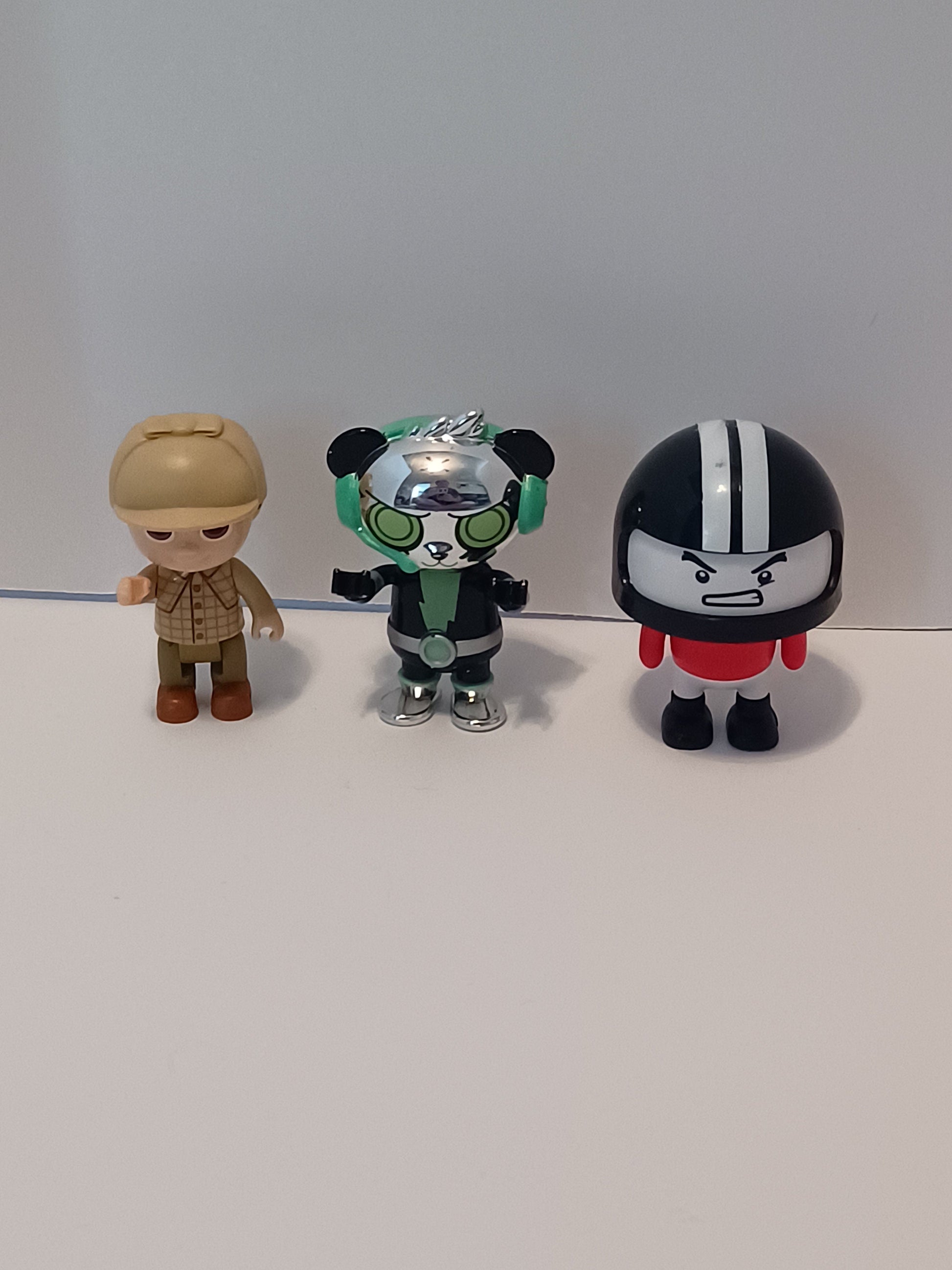 Ryan's World Detective and Mystery Bear and Sharper Image Figure - Sharper Image - Football Figure - Ryan's World - Mystery Toys - Toy Lot