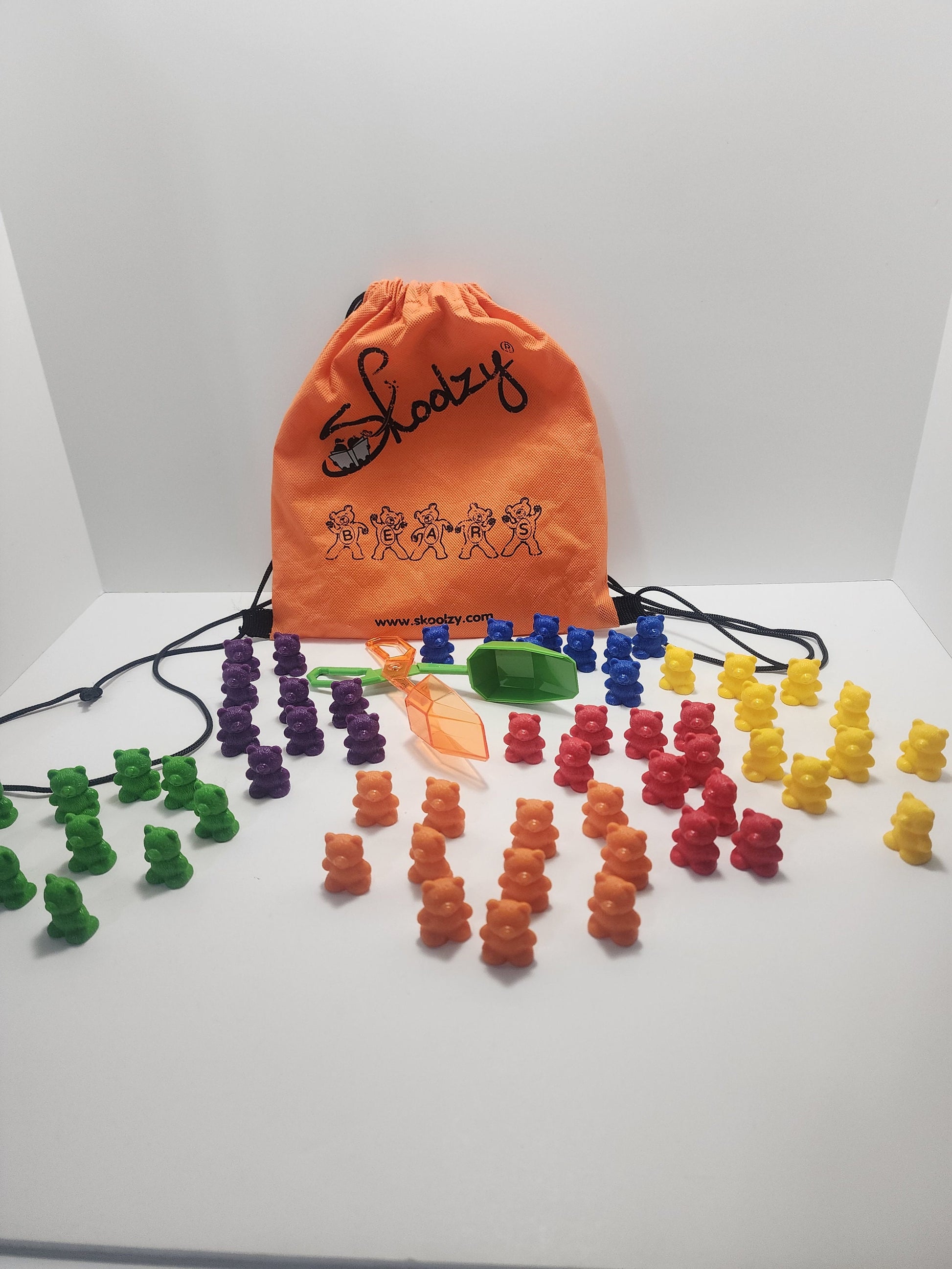 Schoolzy Counting Bears Learning Game - Learning - Learning Games - Counting Game - Bears - Counting Bears - School - Teacher Gift