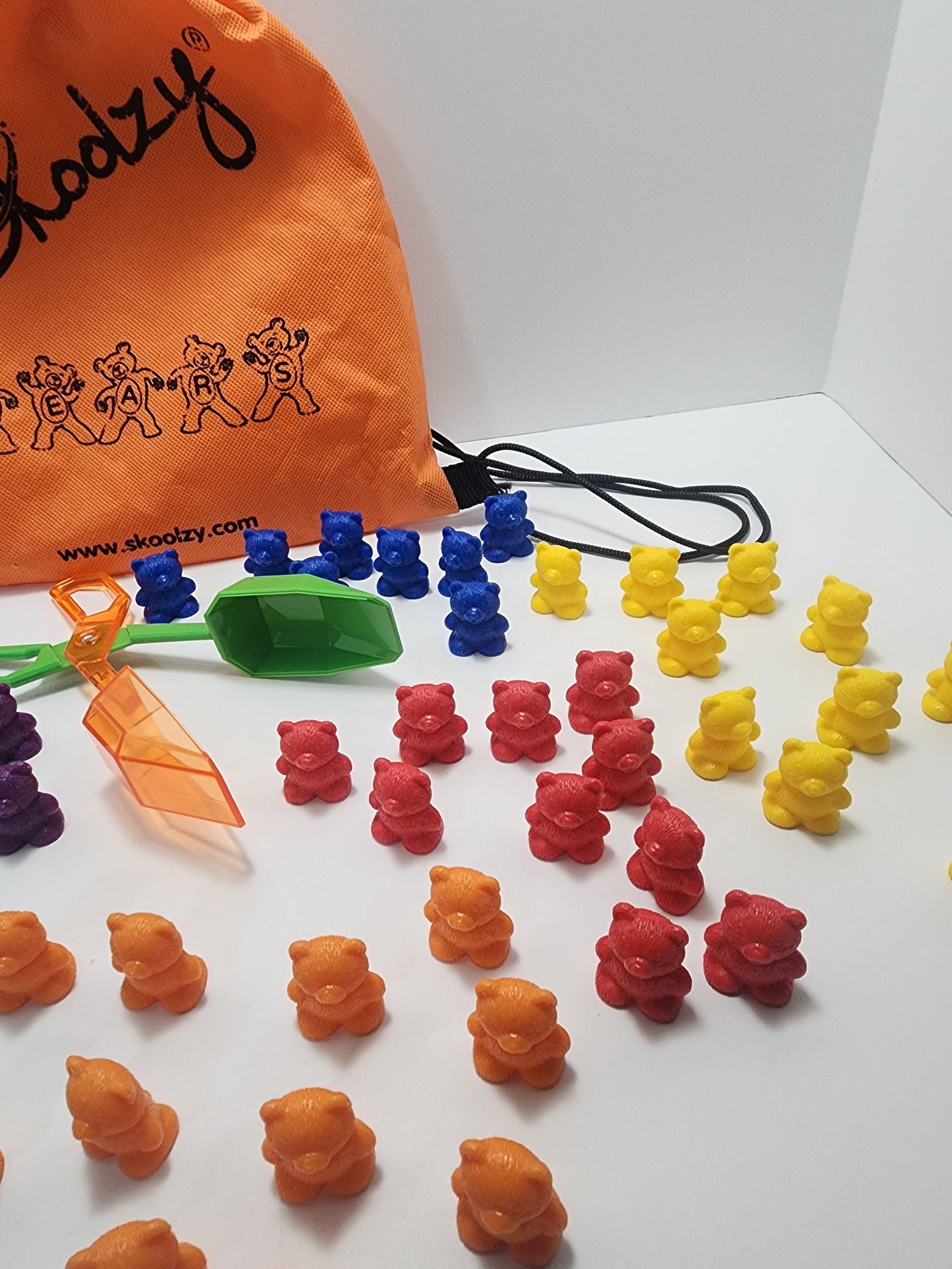 Schoolzy Counting Bears Learning Game - Learning - Learning Games - Counting Game - Bears - Counting Bears - School - Teacher Gift