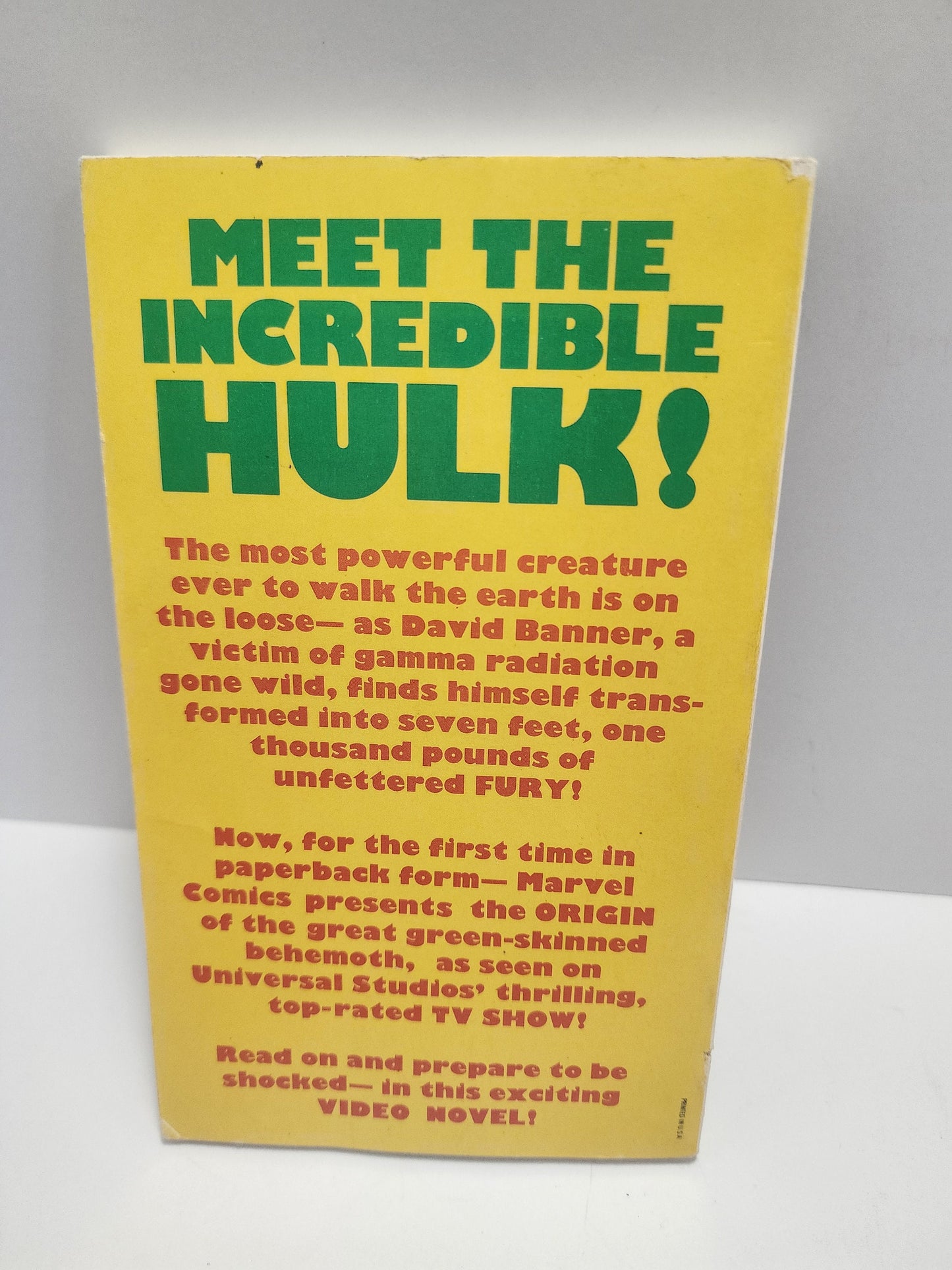Hulk Books - Universale Studies - Marvel - Comics - Incredible Hulk - Vintage Books - Superhero Books - The Hulk Books - The Hulk