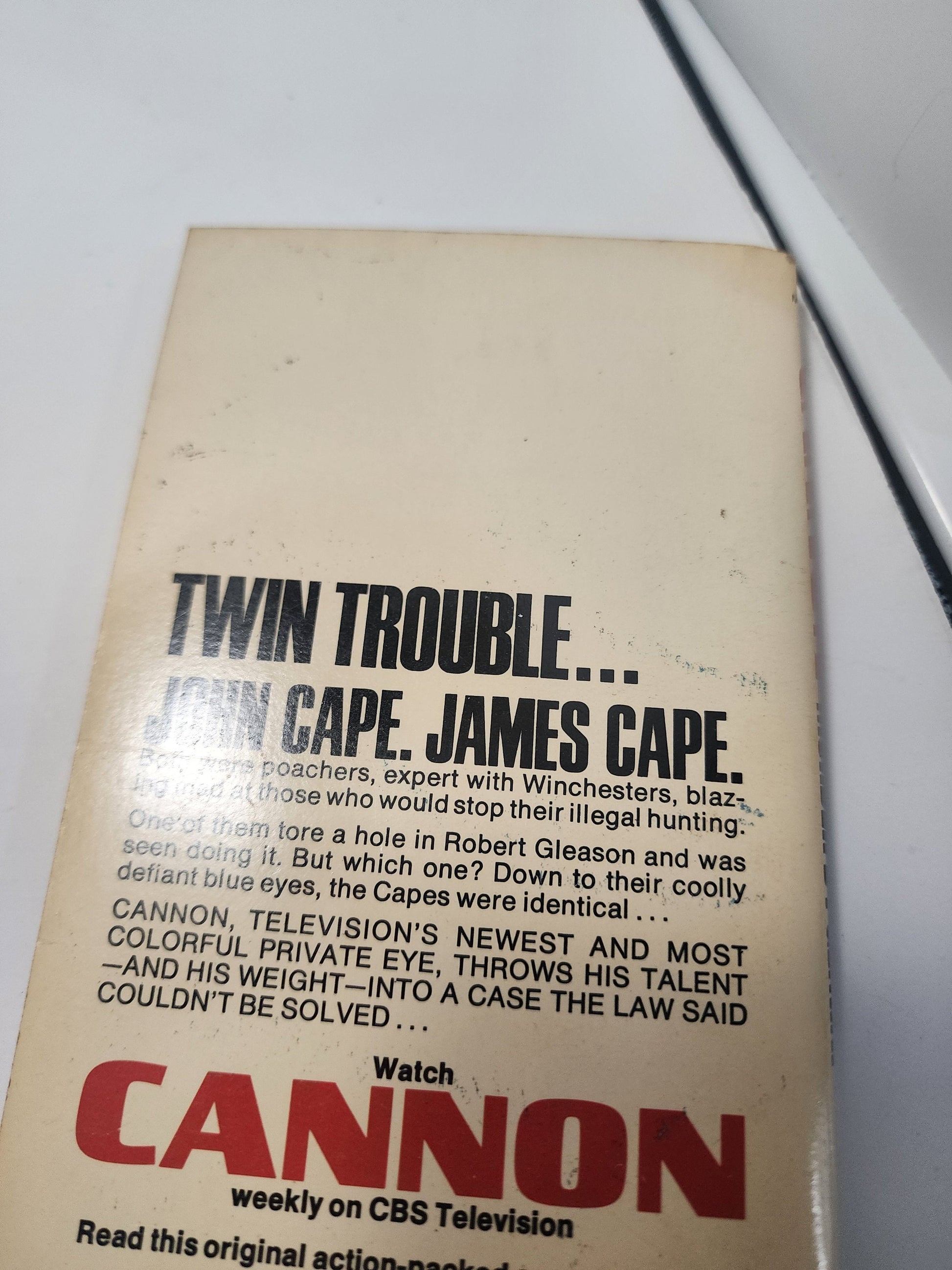 Cannon Murder By Gemini Richard Gallager 1971 Vintage Books - Books