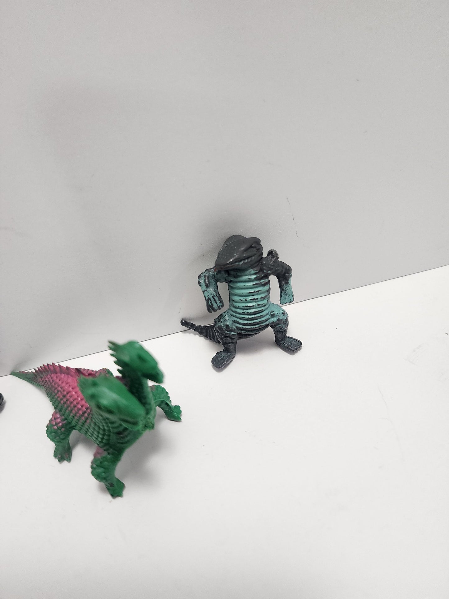 Dragon Toy Figures D&D and Imperial Two Headed Dragon - Dragons - Dungeons and Dragons - Two Headed Dragon - Vintage Toys - Knights