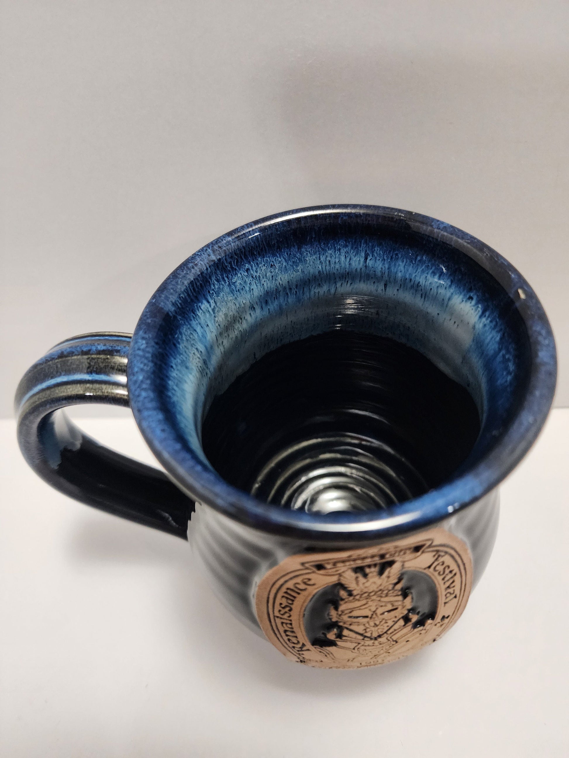 Renaissance 1997 Kansas City Homemade Clay Pottery Coffee Mug - Renaissance - Kansas City - Mugs - Clay - Pottery - Coffee Mug