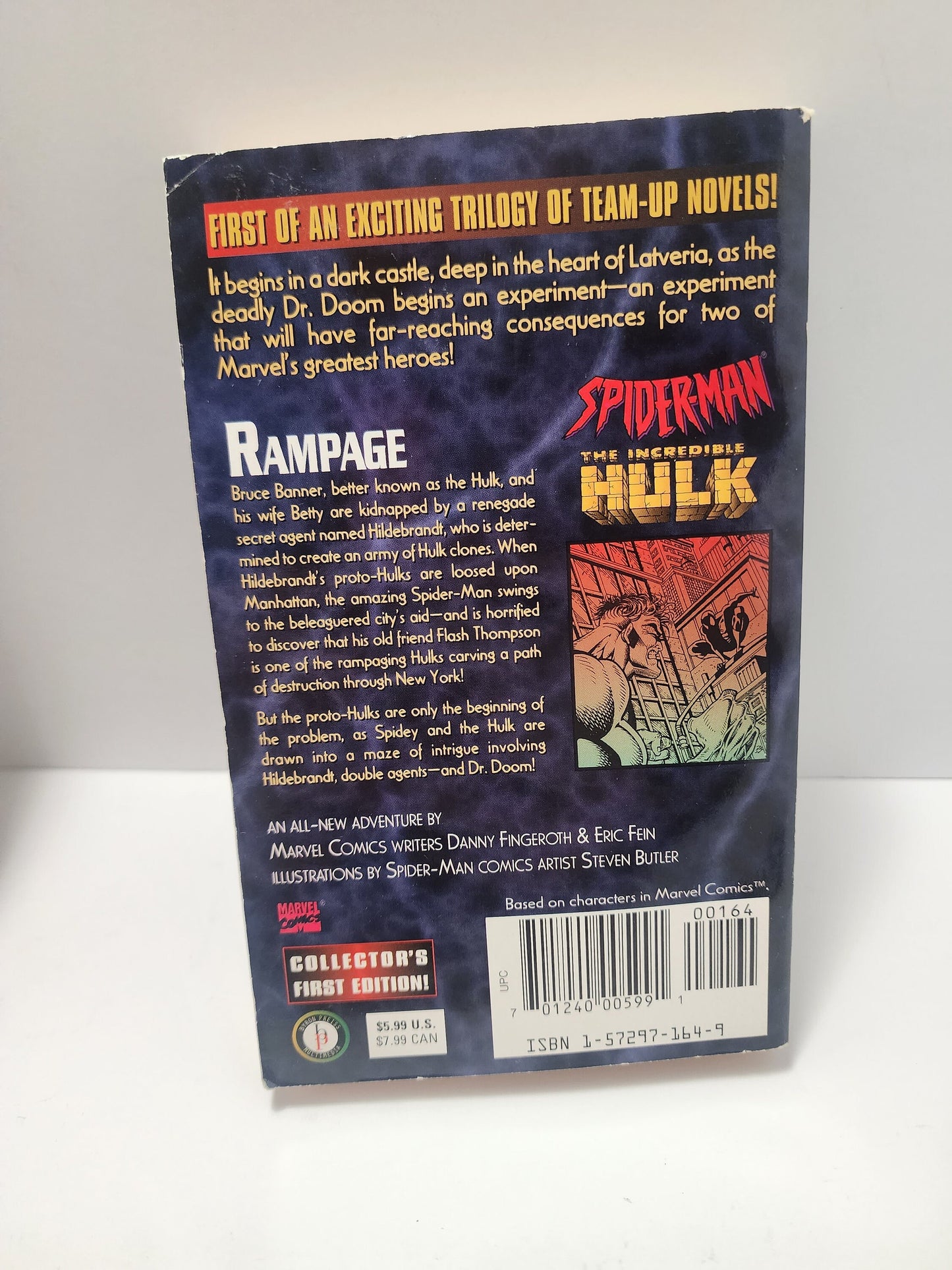 Marvel 1990s Superman Spiderman Incredible Hulk Books - Spiderman - Marvel Books - Superhero Books - Incredible Hulk - Superman - Books