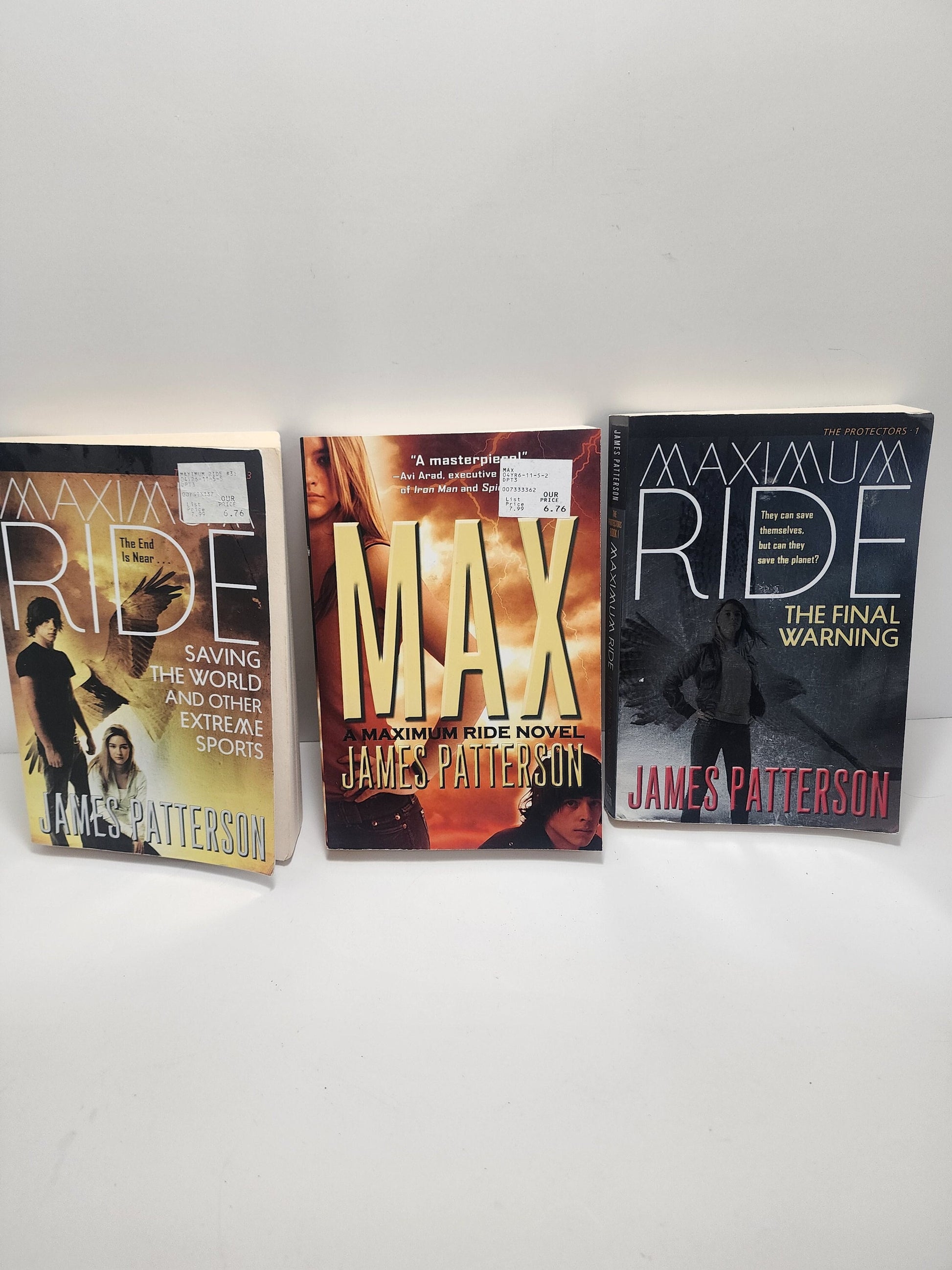 James Patterson Maximum Ride Series Books Lot Of 3 - Books - Book Set - James Patterson - Maximum Ride - Maximum Ride Books