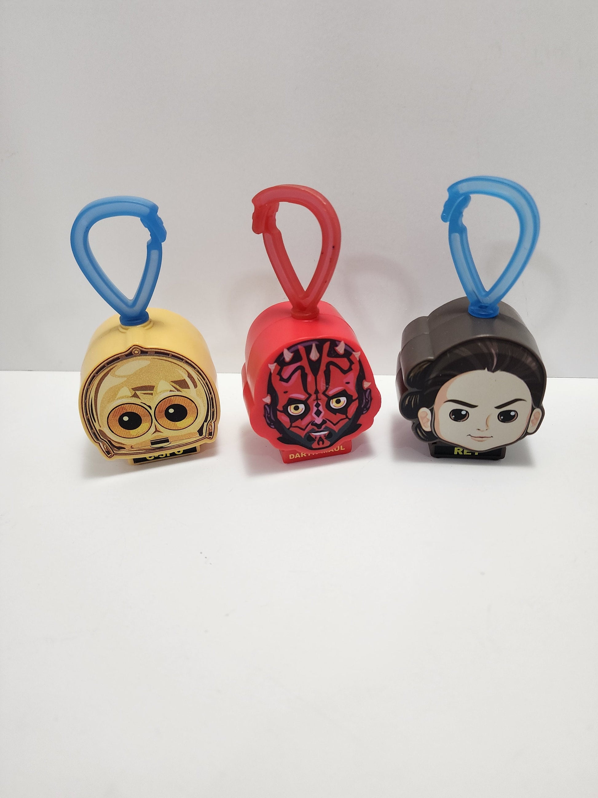 Star Wars McDonald's Toy Figures Lot Of 3 - Star Wars - Star Wars Toys - Darth Vader - McDonald's Toys - Fast Food Toys - Happy Meal Toys