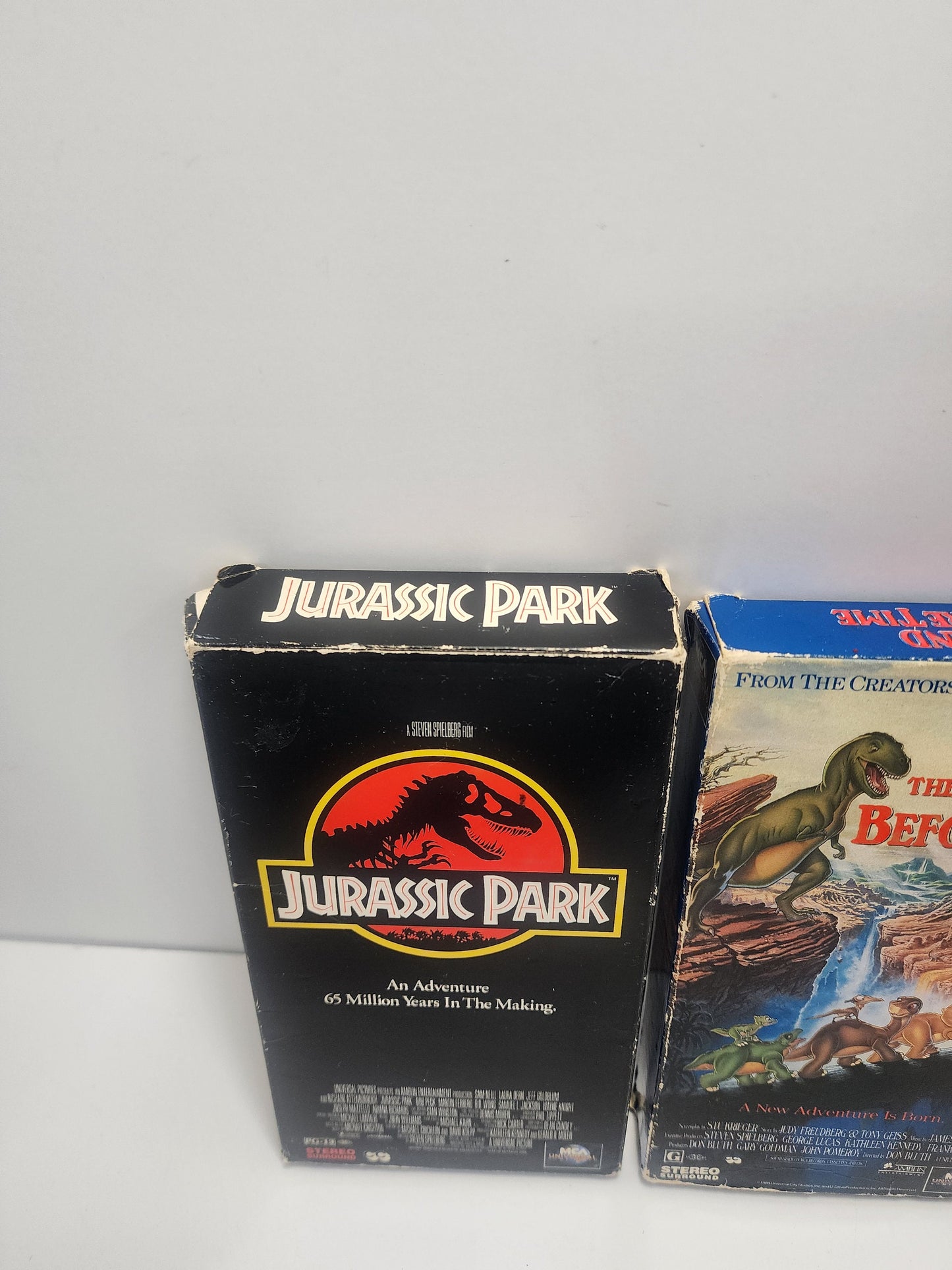 Dinosaurs Vintage Vhs Jurrassic Park and Land Before Time - Vhs - Vintage Vhs - Movies - Dinosaur - Land Before Time - Jurrassic Park
