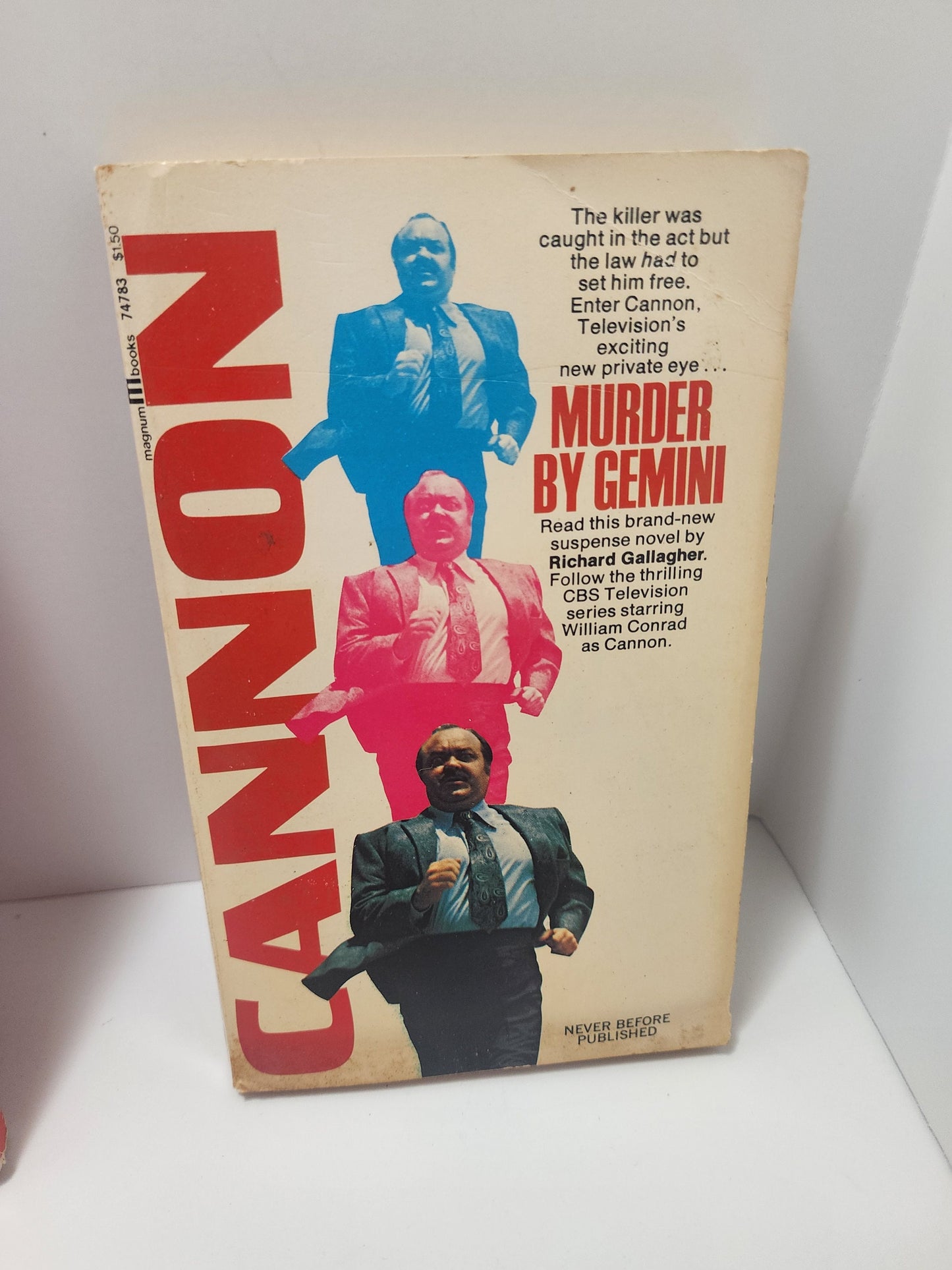 Cannon Murder By Gemini Richard Gallager 1971 Vintage Books - Books