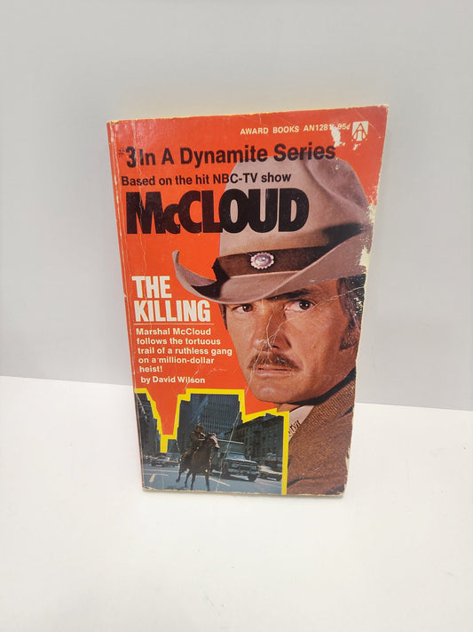 McCloud 1974 Vintage David Wilson Book - NBC - NBC Shows - TV Shows - Vintage Books - David Wilson Books - Book Set - Murder Books - Killing