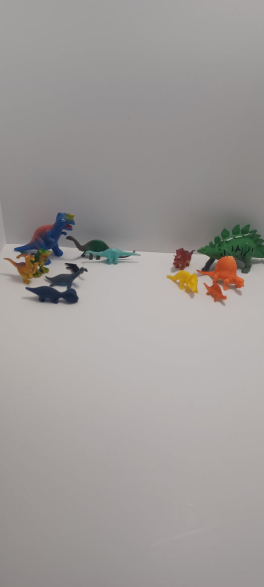Dinosaur Vintage Toy Figures Lot - Dinosaurs - Dinosaur Toys - Dinosaur Figures - Vintage Dinosaurs - Dinosaur Gift - Dinosaur Figures