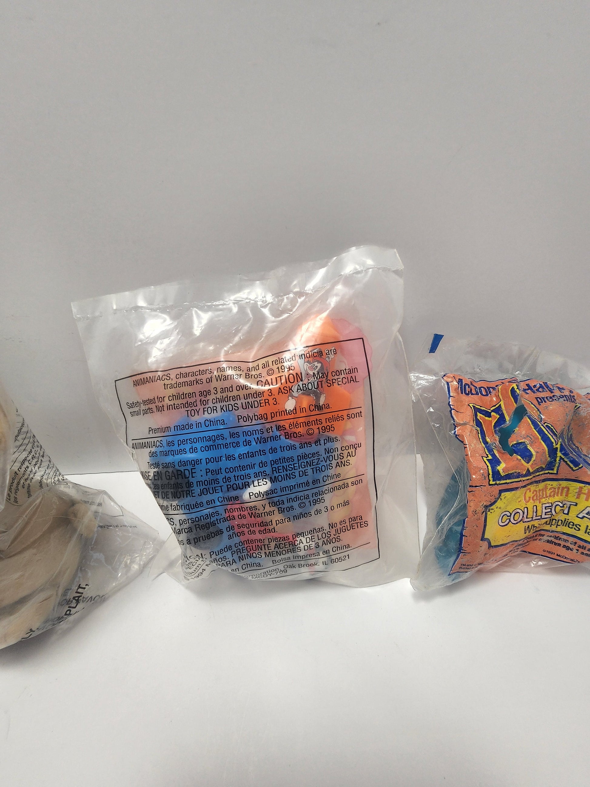 Happy Meal Toys New In Bag - McDonald's Toys - Happy Meal Toys - Taco Bell - Taco Bell Dog - Animaniacs - Toys - Fast Food Toy - Peter Pan