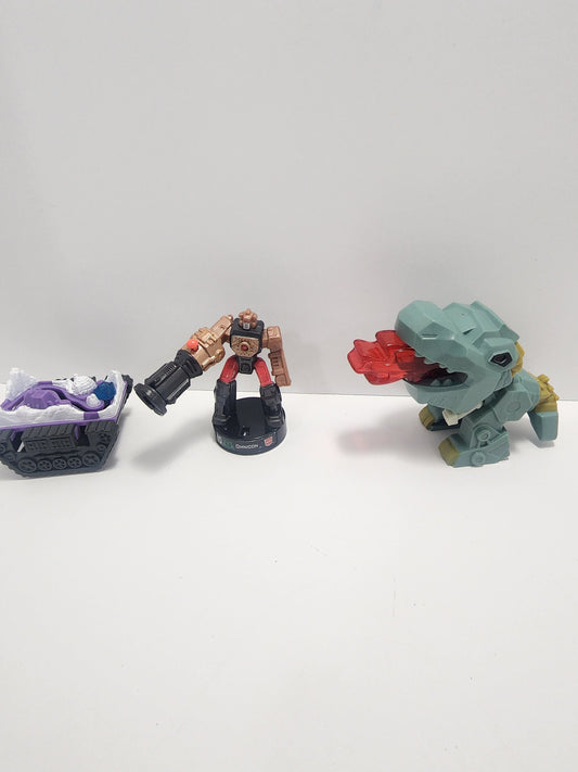 Transformers Robots Omnicon - Transformers - Omnicon - Happy Meal Toys - Autobot - Hasbro Toys - Grimlock - Grimlock Transformers