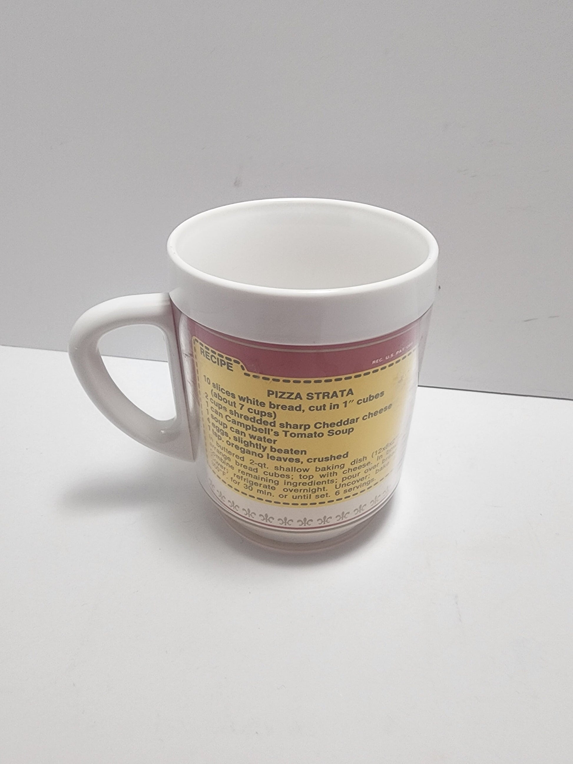 Campbell's Soup Vintage Mug Cup - Recipe - Recipe Cups - Campbell's- Campbell Soup - Soups - Soup Mug - Mug - Coffee Mug