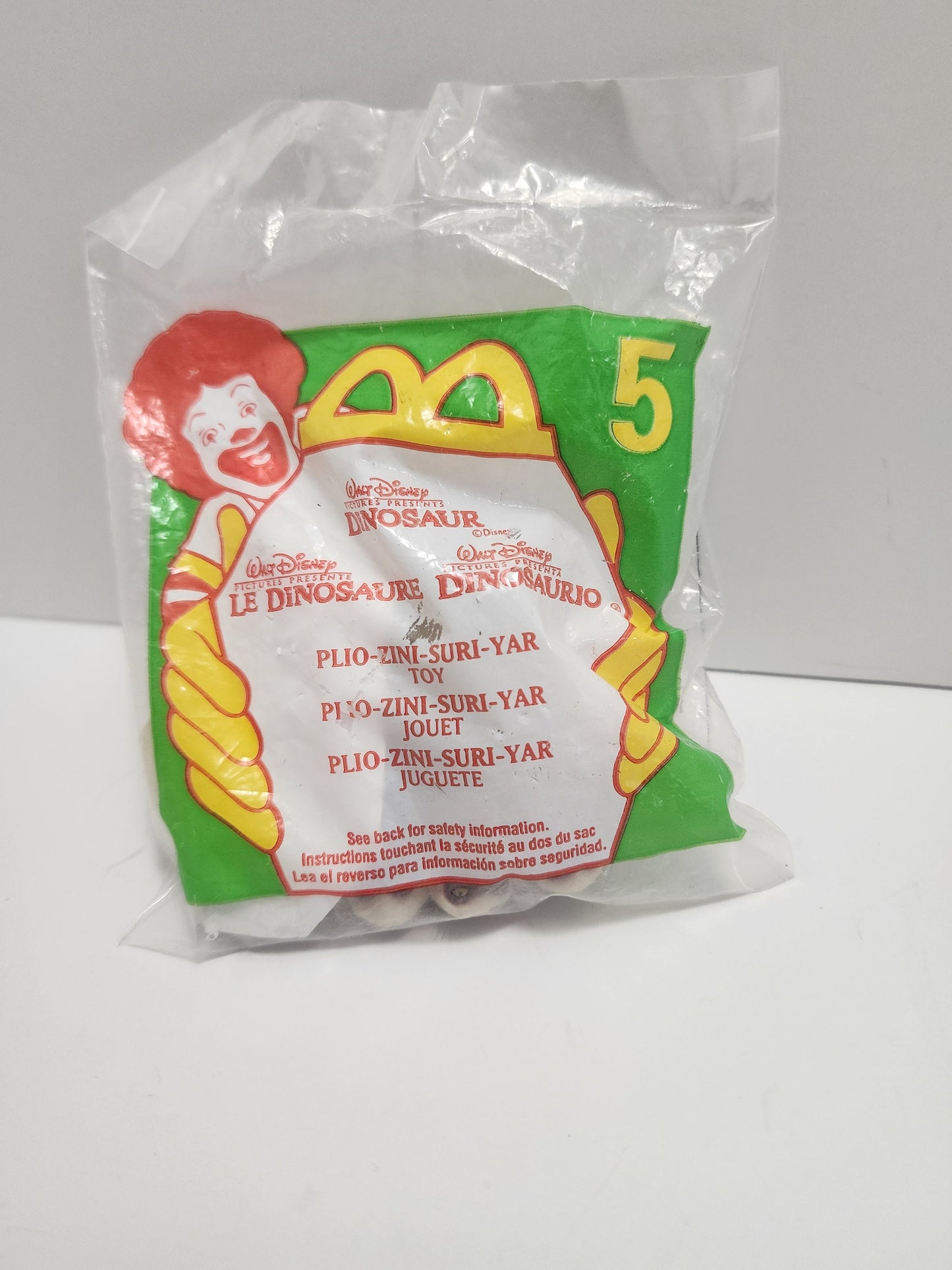 Disney Dinosaur Action Figure Happy Meal Toy #5 - Dinosaur - Alidar - Dinosaurs - Disney - Disney Dinosaur - Happy Meal Toys - Fast Food Toy