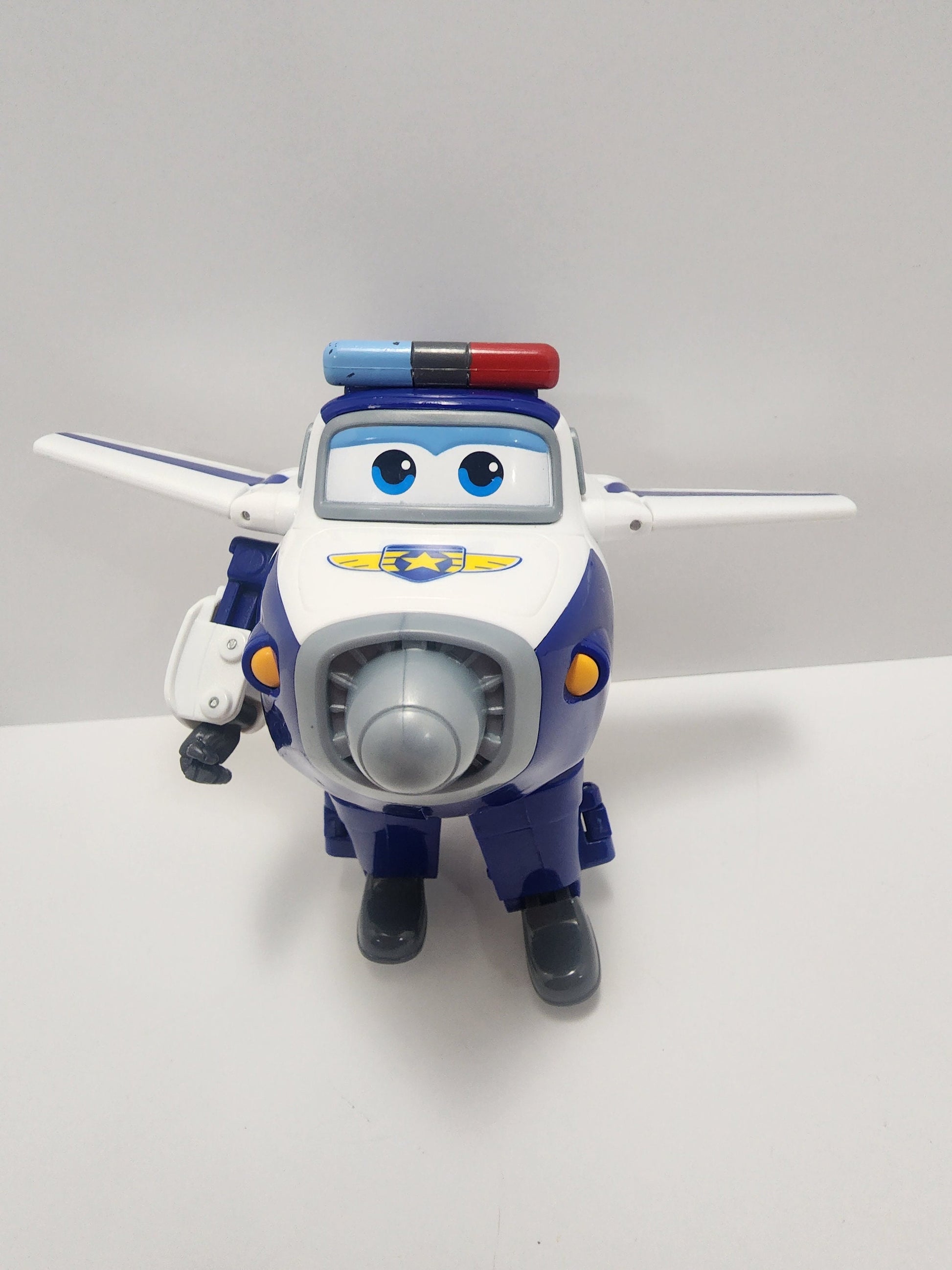 Superwings Rc Police Action Figure - Super Wings - Superwings - Superwing Figures - Rc Police - Airplane Police - Superwings Police