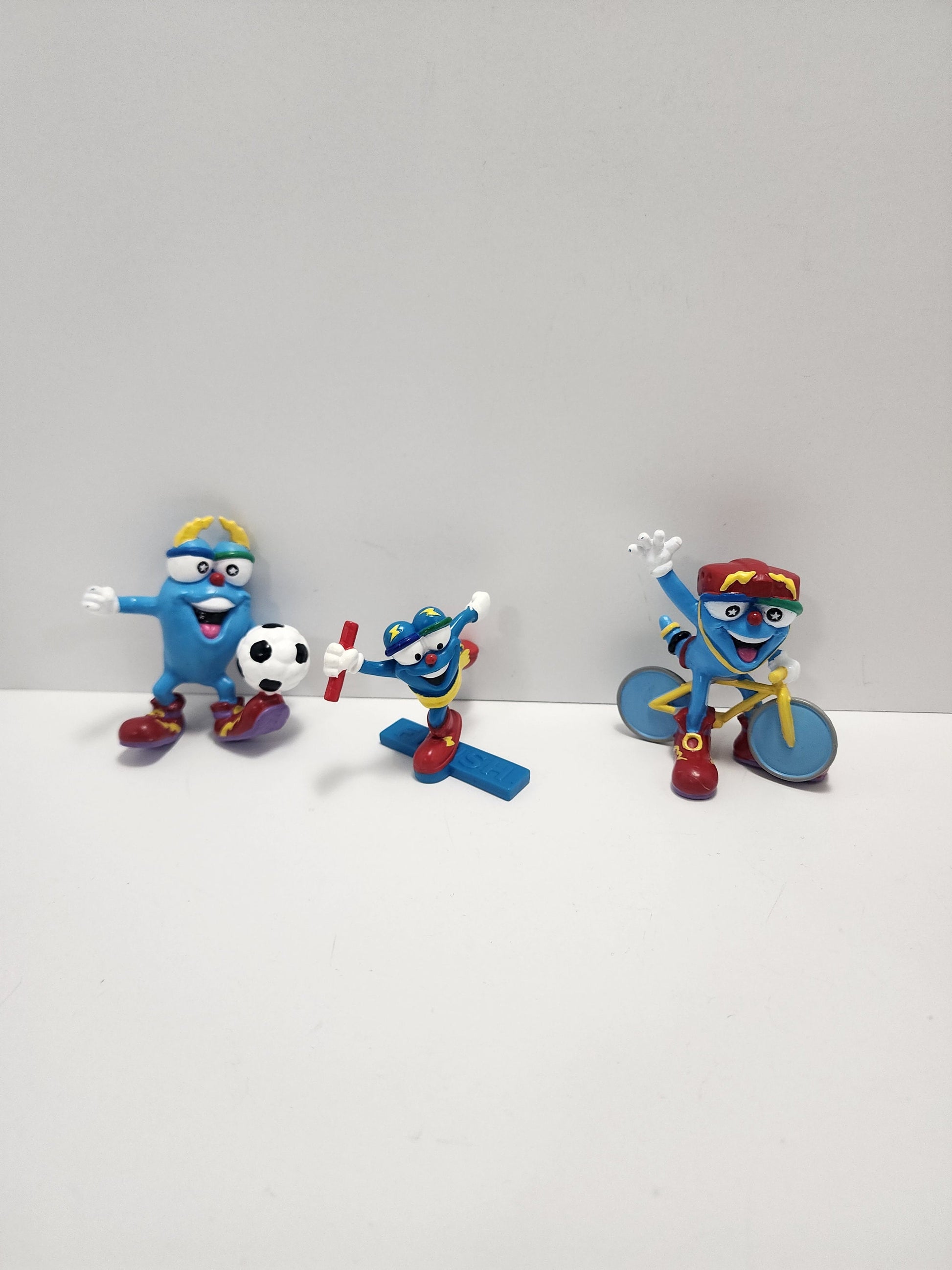 1996 Olympics Track And Field Izzy Pvc Figure - Pvc Toys - Pvc Figures - Izzy - Olympics - Track And Field