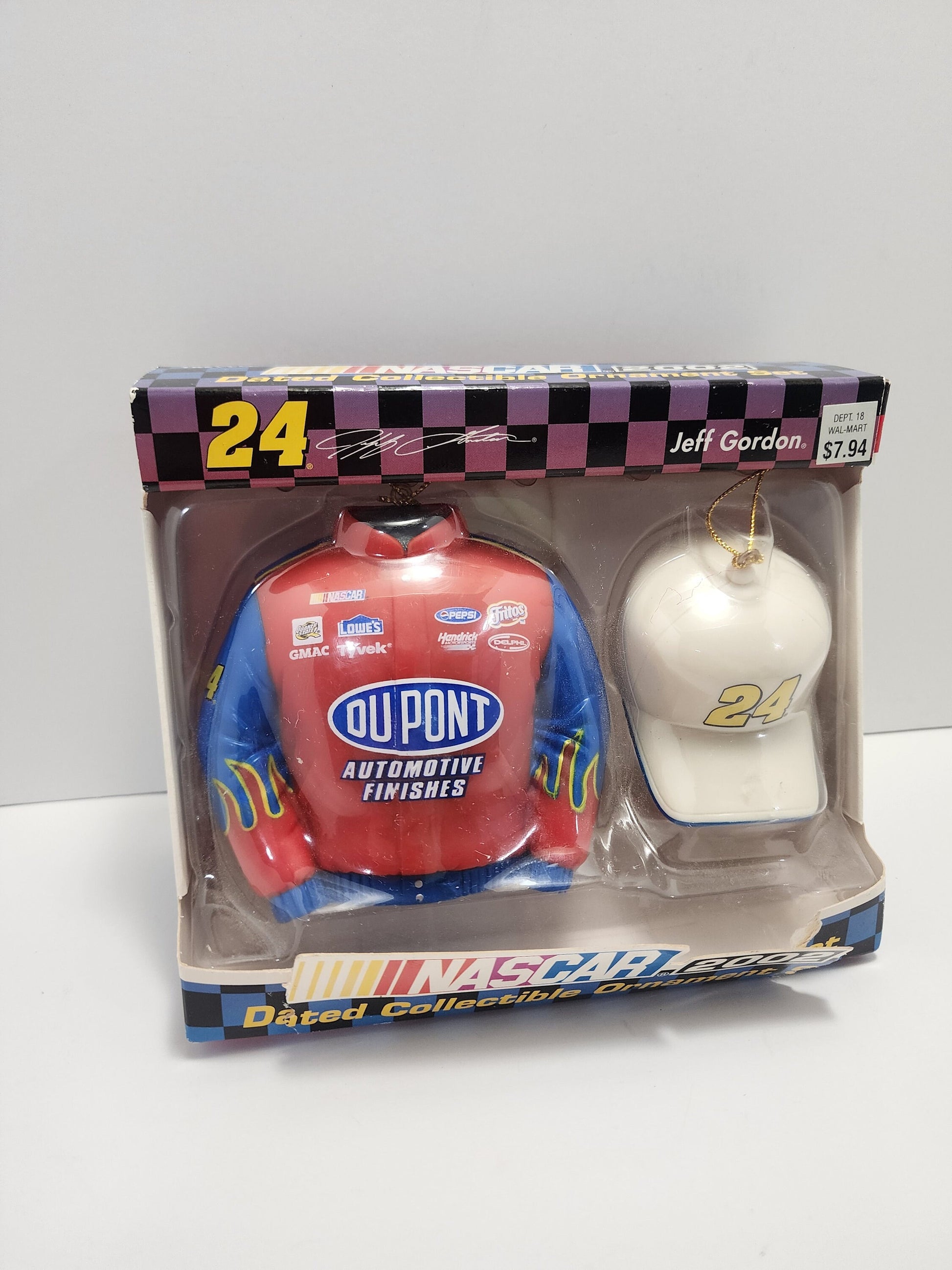 2002 Nascar Jeff Gordon Collectable Christmas Ornaments - Jeff Gordon - Christmas - Christmas Ornaments - Nascar - Nascar Gifts