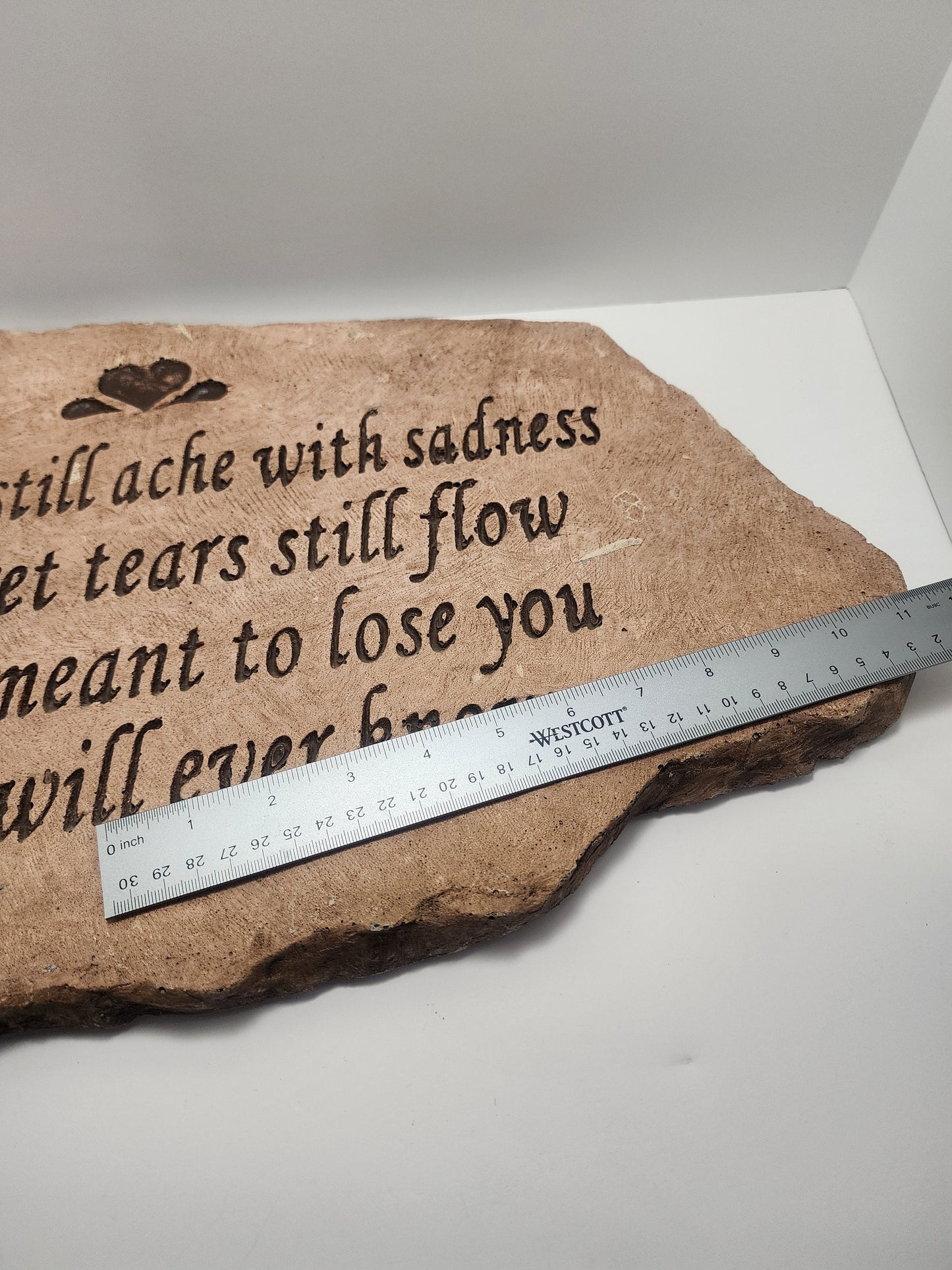 Decorative Stone Family Loss - Family - Decor - Garden Decor - Stone Decor - Lost Ones - Love - Love Decor - Gravestone - Cemetery