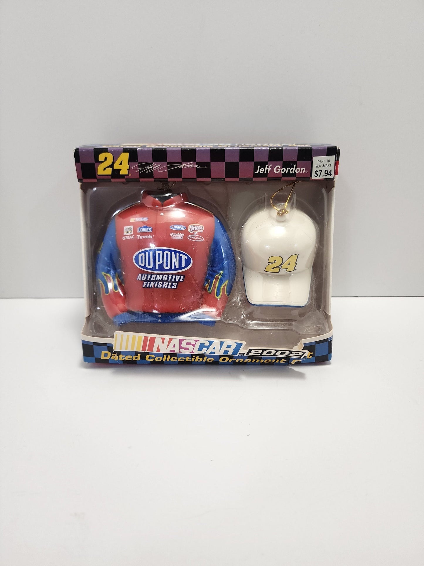 2002 Nascar Jeff Gordon Collectable Christmas Ornaments - Jeff Gordon - Christmas - Christmas Ornaments - Nascar - Nascar Gifts