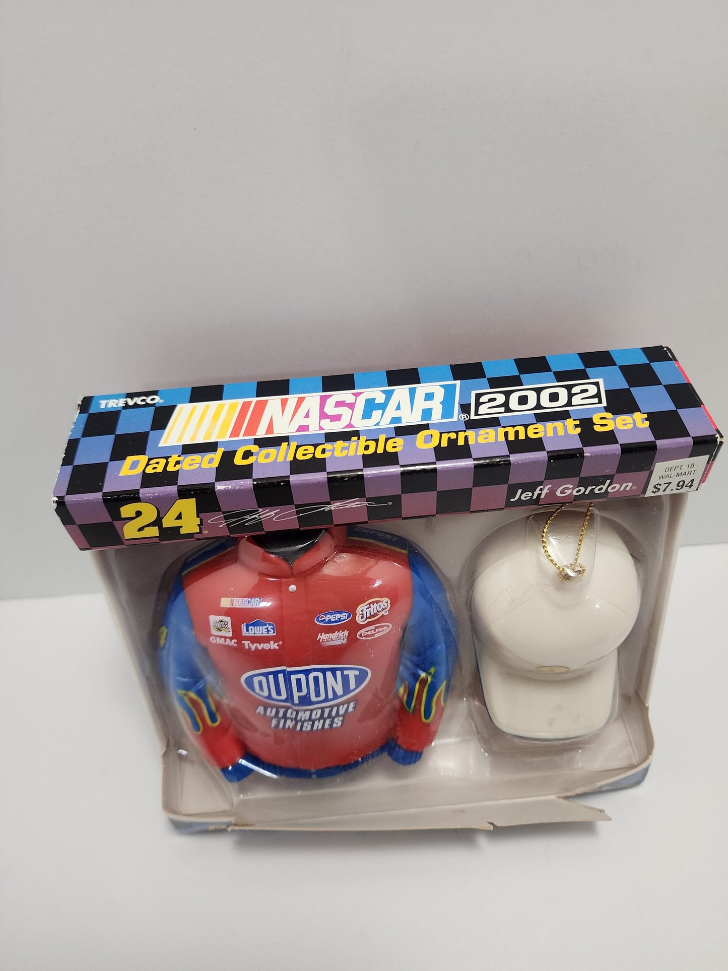 2002 Nascar Jeff Gordon Collectable Christmas Ornaments - Jeff Gordon - Christmas - Christmas Ornaments - Nascar - Nascar Gifts