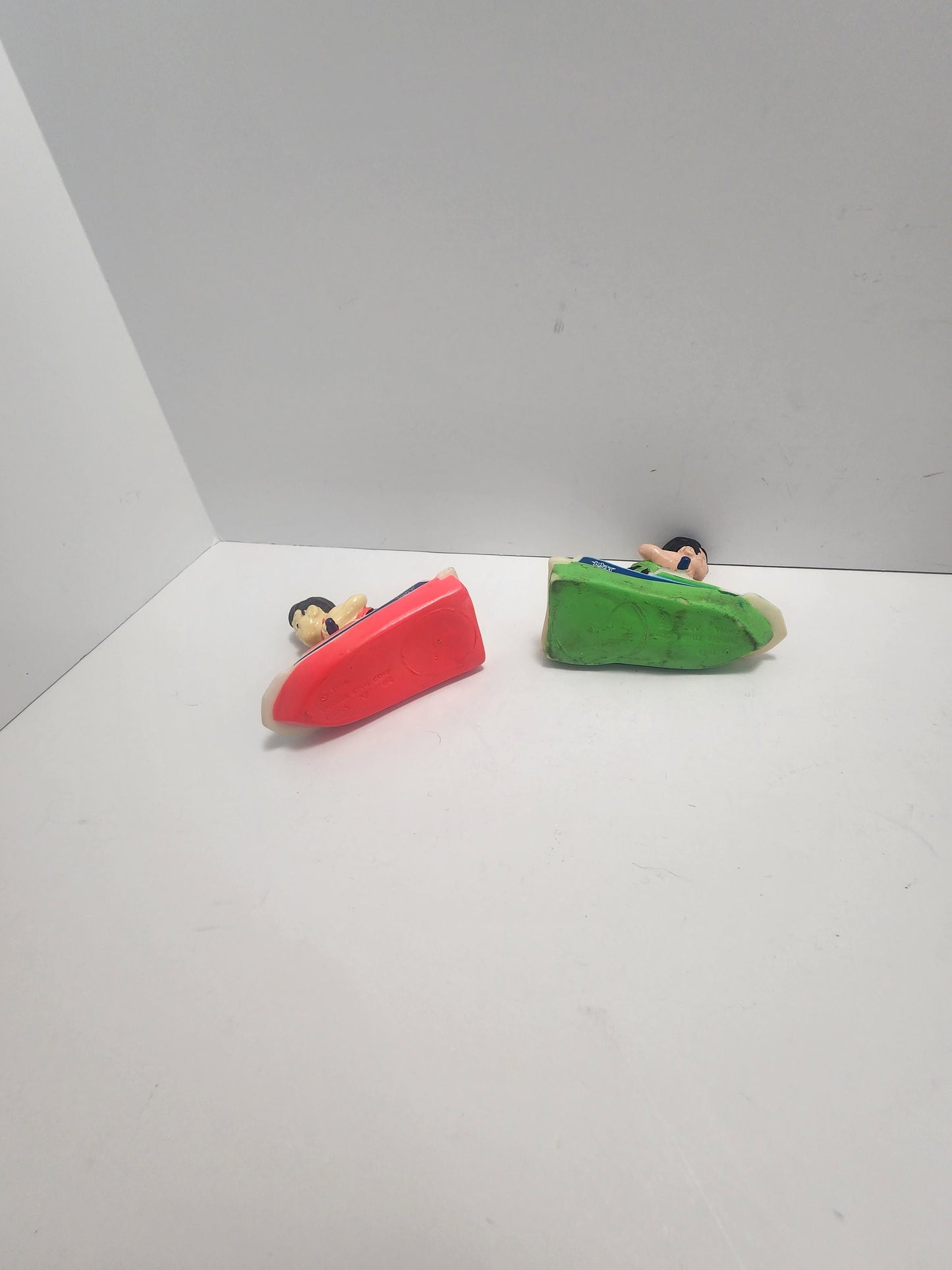 Watermates Vintage 1991 Wingo On Jetski Lot Of 2 - Fast Food Toys - Burger King Toys - Watermates - Vintage Toys