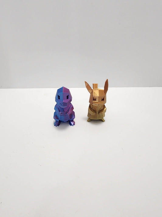 Pokemon Figurines Pikachu and Charmander - Pokémon - Pokémon Toys - Pokémon Figures - Pikachu - Charmander - Wizards Of The Coast - Wotc