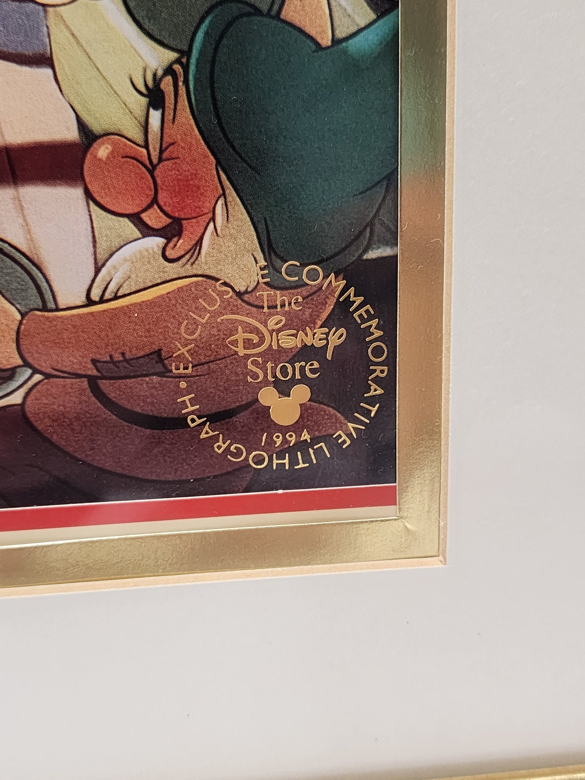 Snow White Official Disney Store Exclusive Lilthograph Framed Artwork - Disney - Disney Store - Disney Exclusive - Snow White - Seven Dwarfs