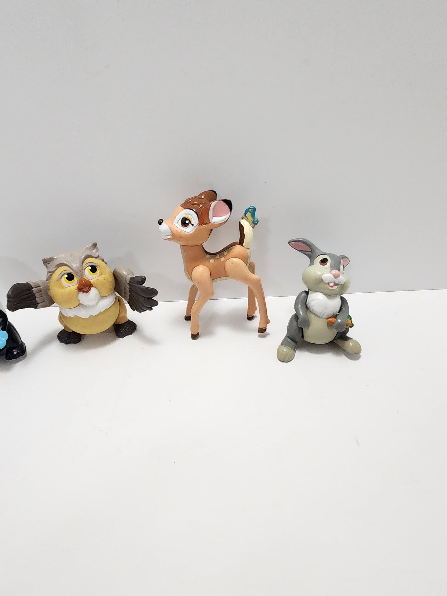 Vintage 1988 Disney Bambi Toy Figures Full Set of 4 - Bambi - Disney - Disney Toys - Bambi Toys - Thumper - Rabbit - Deer - Animal Toys