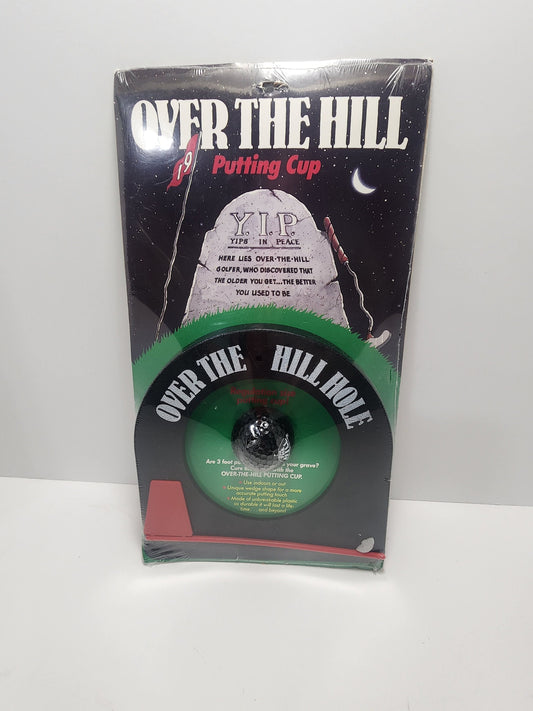 Over The Hill Golf Putting - Golf - Golf Gift - Gag Gift - Over The Hill