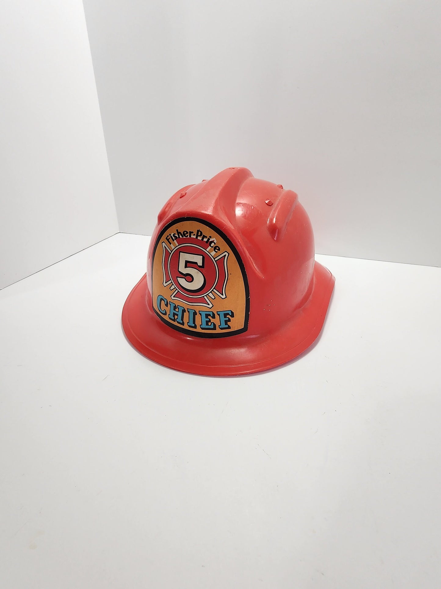 Fisher Price 1985 Fire Chief Fireman Hat - Fisher Price - Fisher Price Toys - Fireman Hat - Fire Chief - Fisher Price Fireman