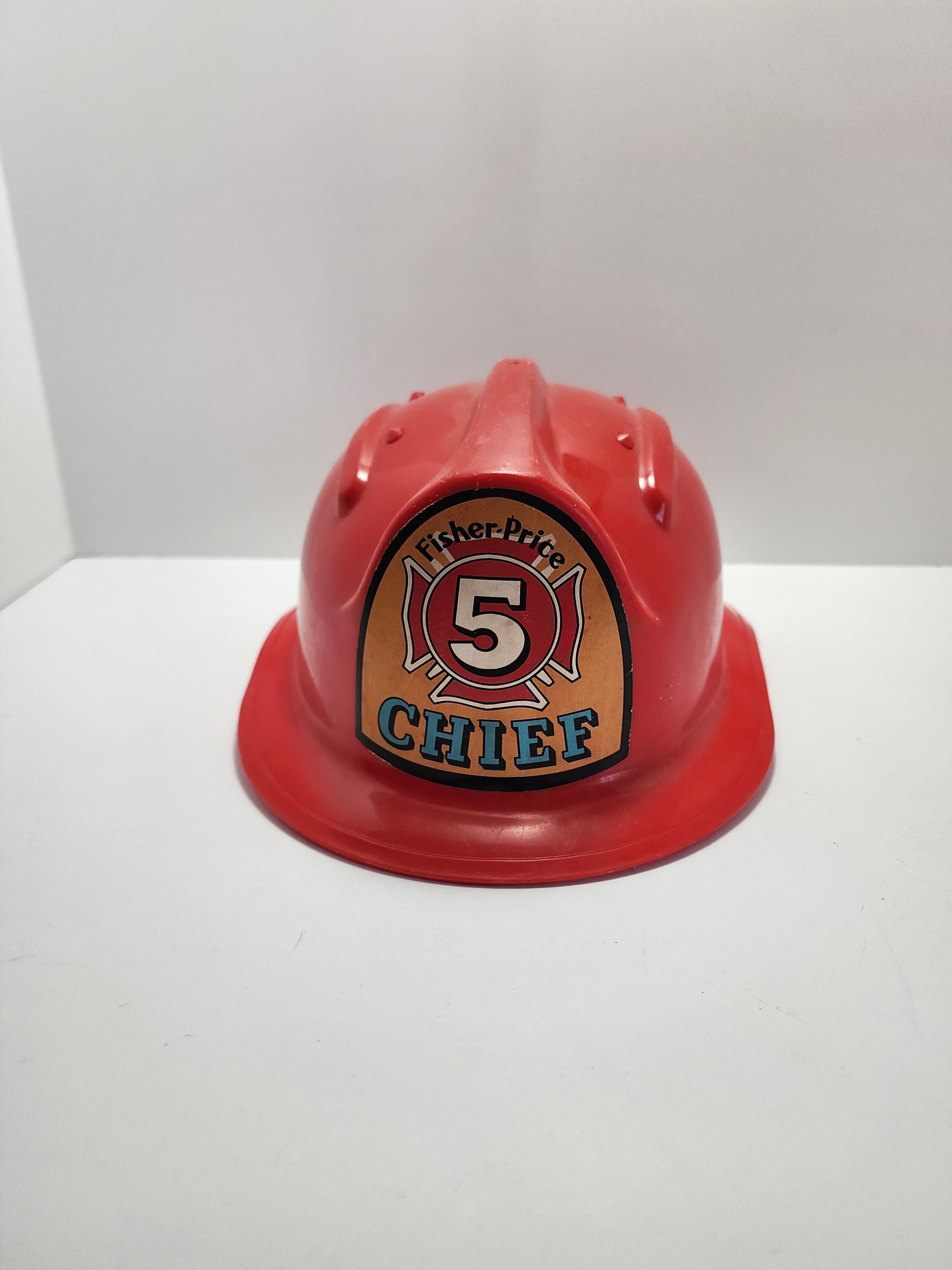 Fisher Price 1985 Fire Chief Fireman Hat - Fisher Price - Fisher Price Toys - Fireman Hat - Fire Chief - Fisher Price Fireman