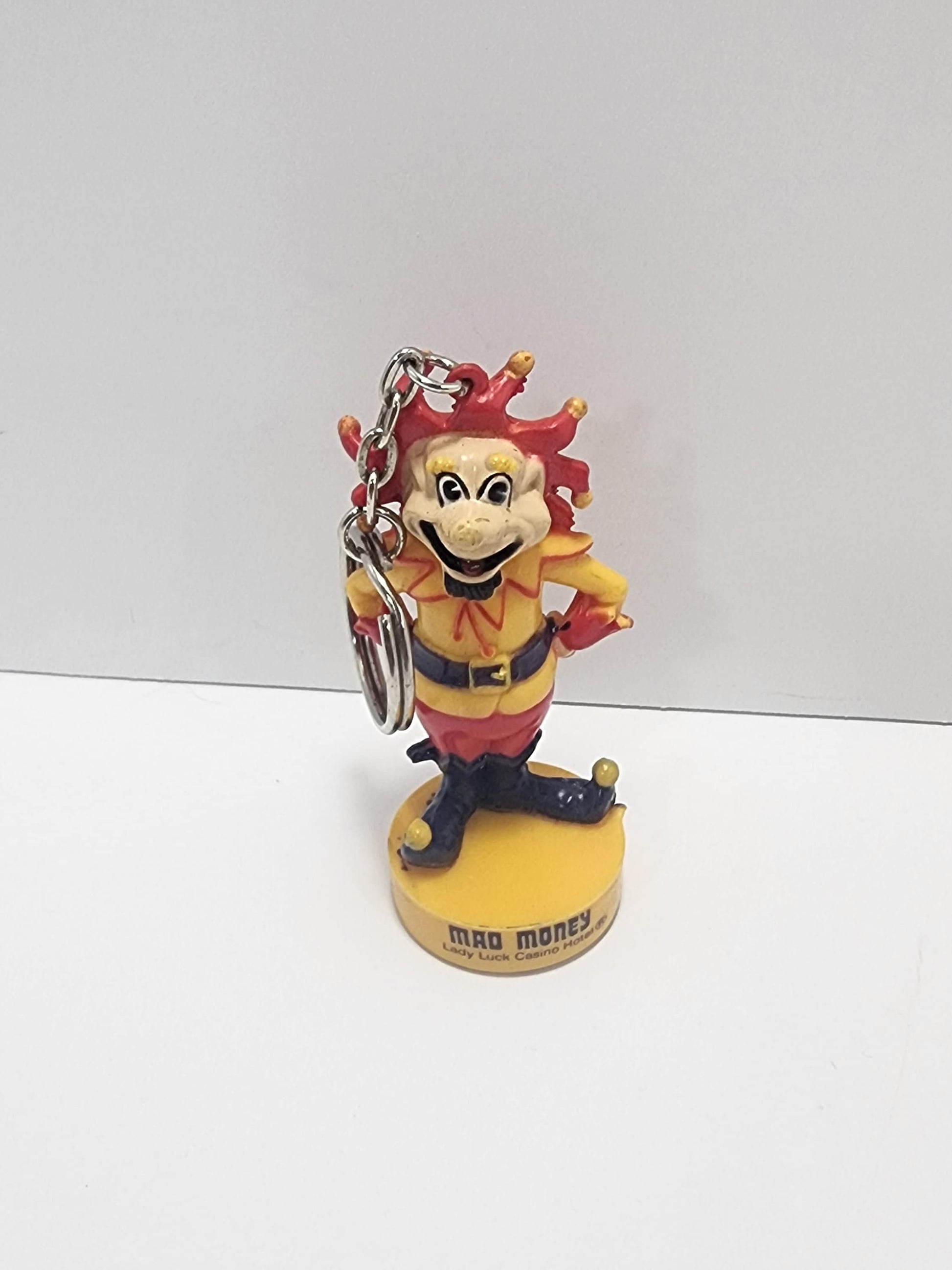 Mad Money Casino Lady Luck Keychain Figure - Lady Luck - Mad Monry - Casino - Good Luck