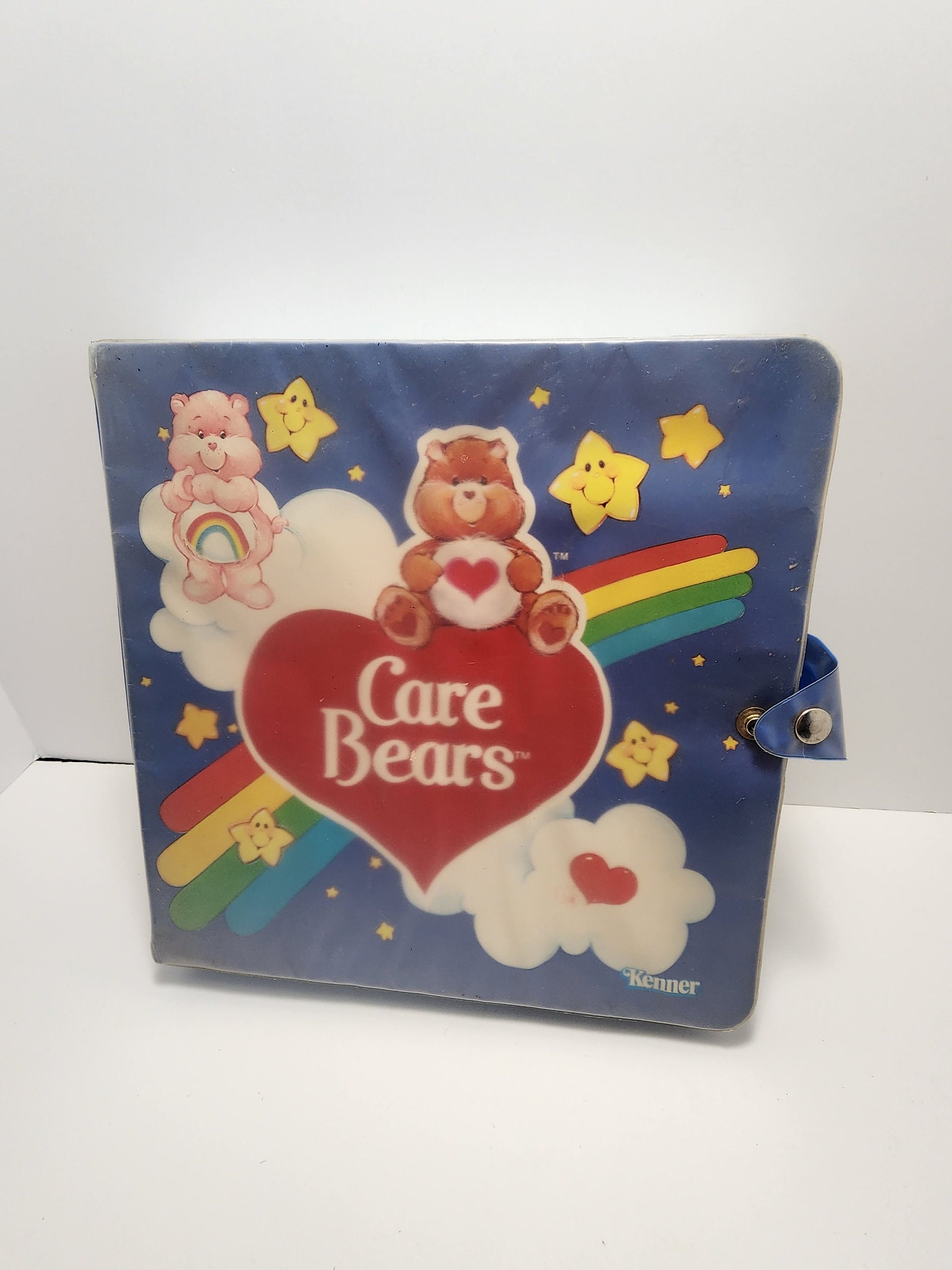 Carebears 1980s Vintage Action Figure Carrying Case - Care Bears - Carebears - Figures - Vintage Toys - 1980 Toys