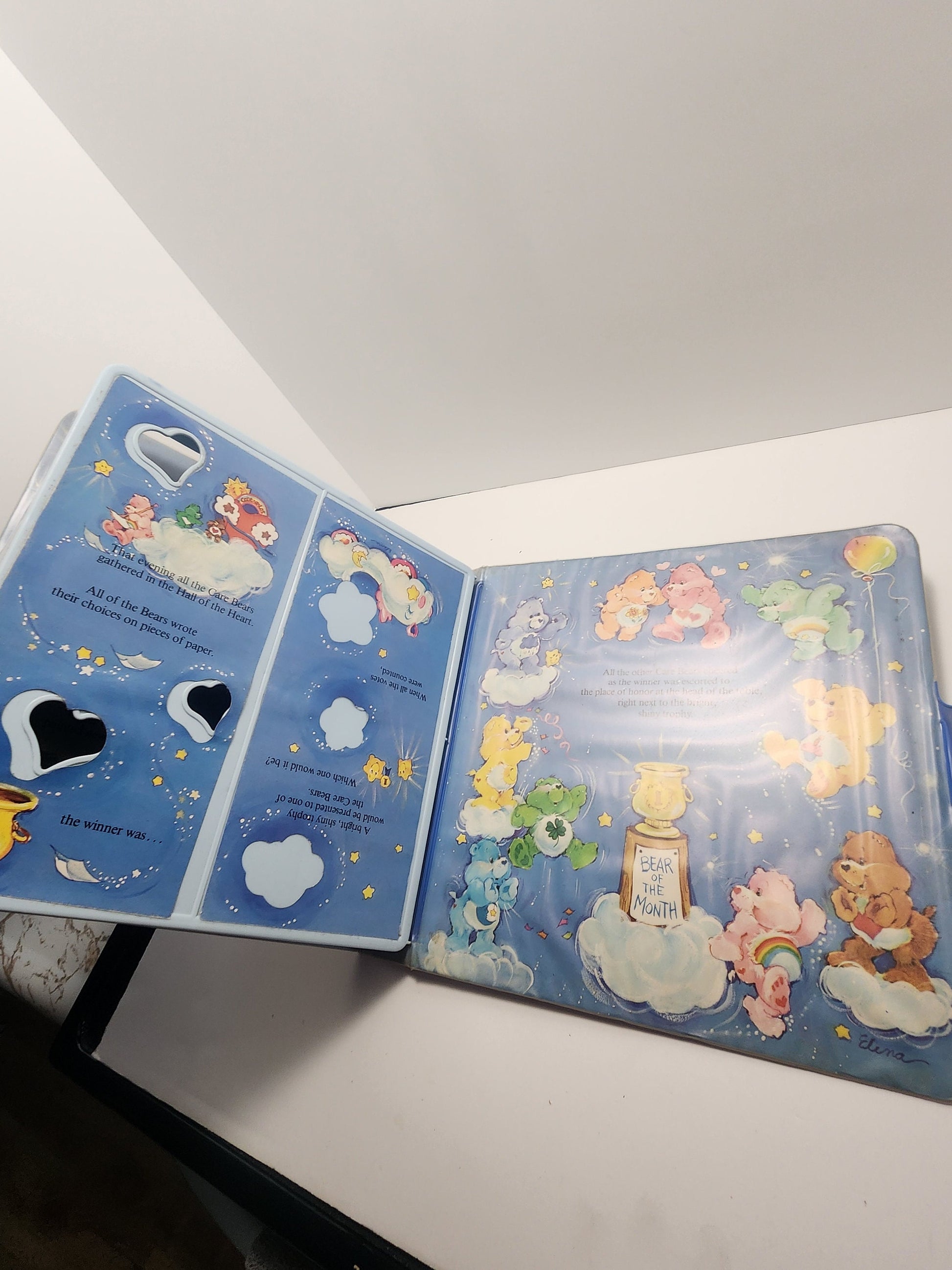 Carebears 1980s Vintage Action Figure Carrying Case - Care Bears - Carebears - Figures - Vintage Toys - 1980 Toys