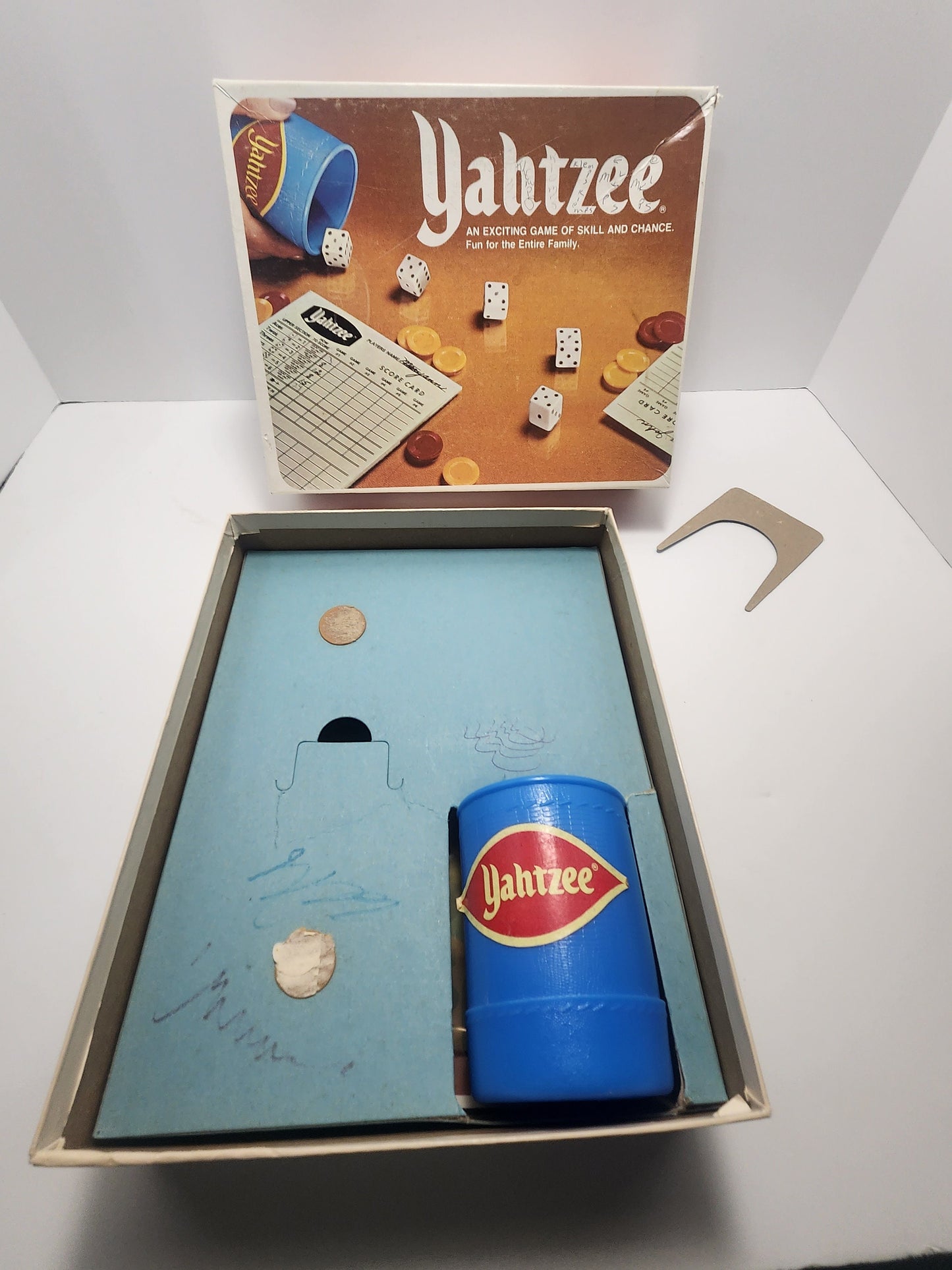 Yahtzee 1978 Vintage Milton Bradley Game - Yahtzee - Family Games - Family Game Night - Vintage Games - Games - Yahtzee