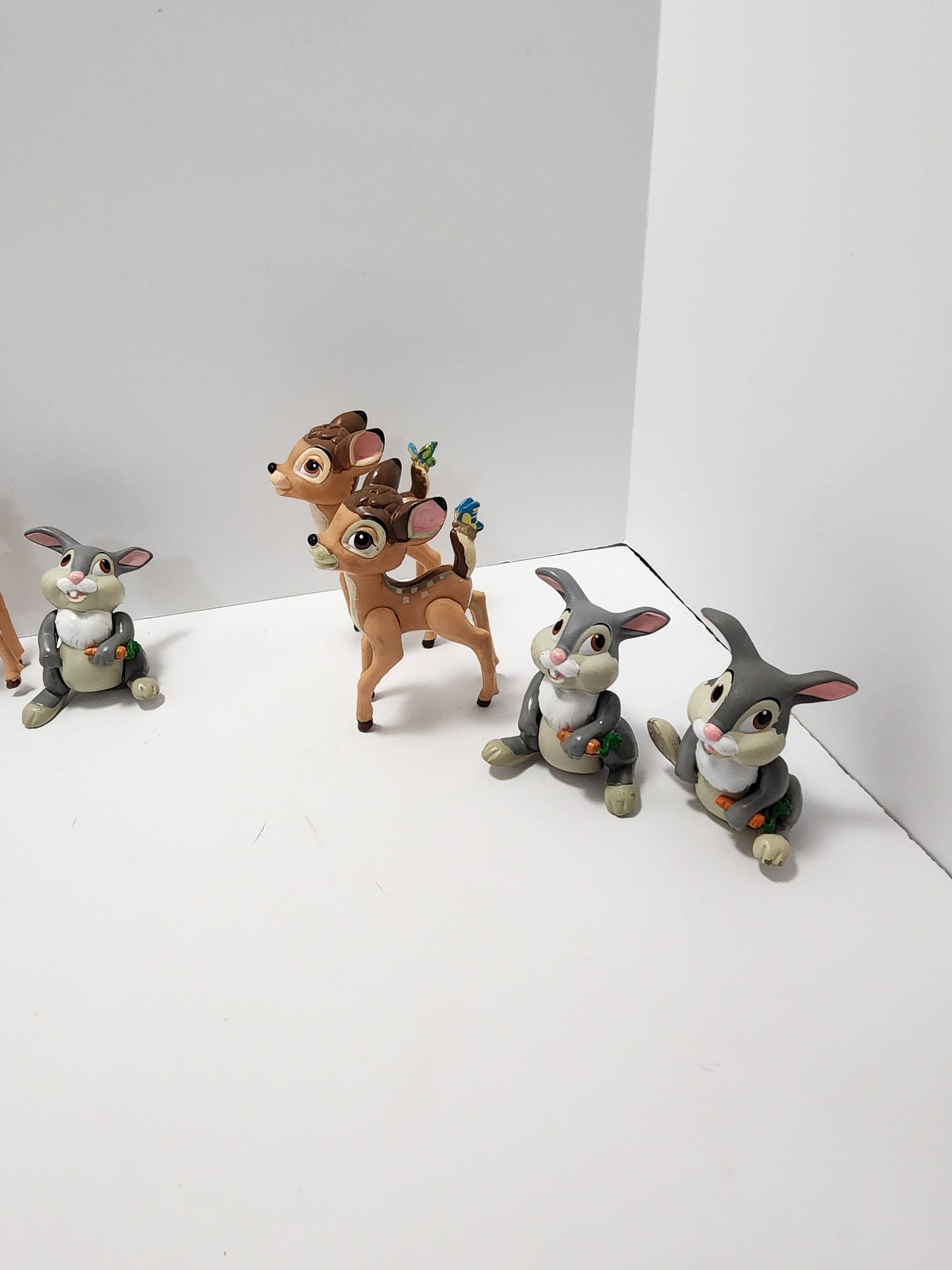 Vintage 1988 Disney Bambi Toy Figures Full Set of 4 - Bambi - Disney - Disney Toys - Bambi Toys - Thumper - Rabbit - Deer - Animal Toys