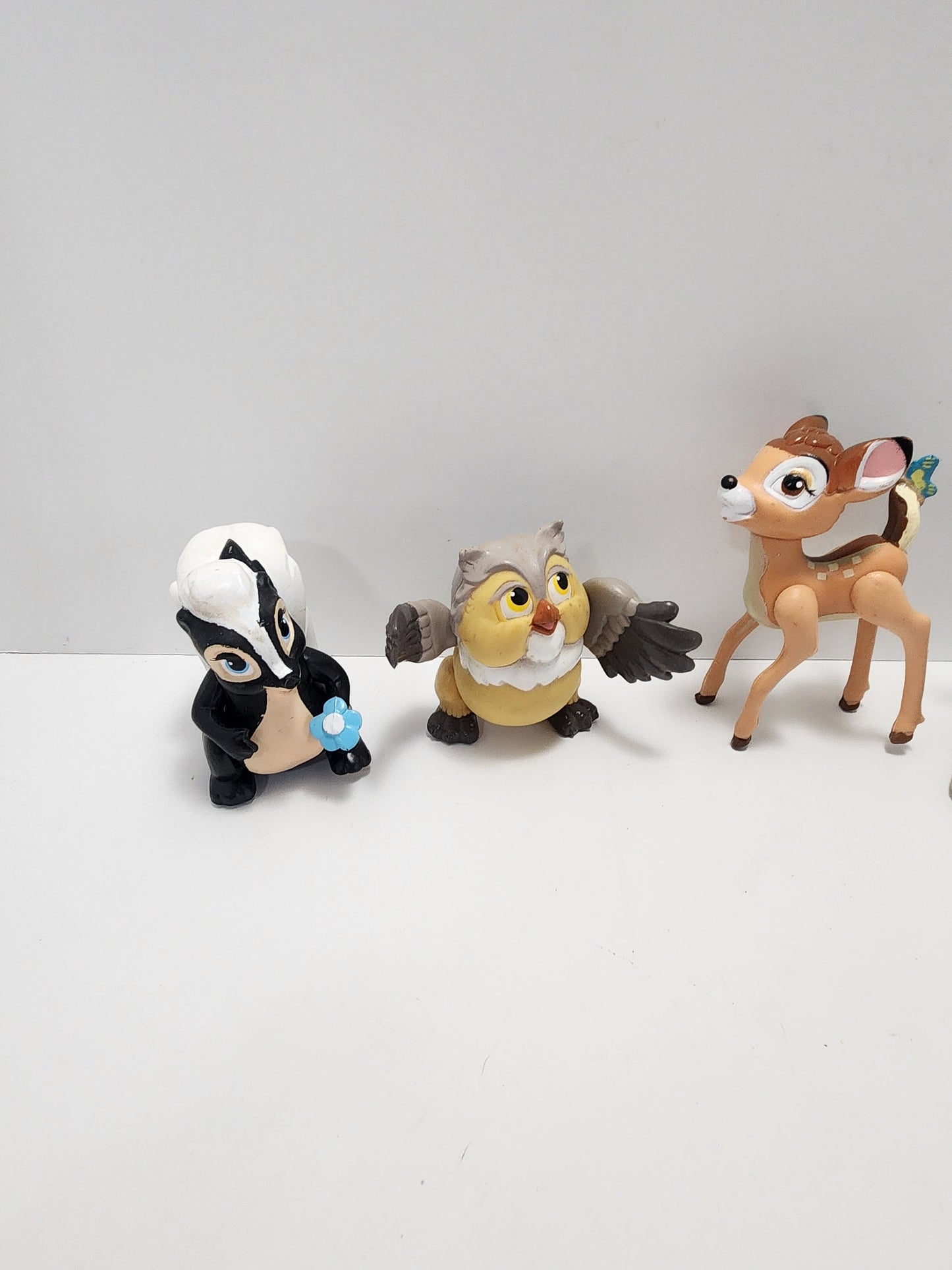 Vintage 1988 Disney Bambi Toy Figures Full Set of 4 - Bambi - Disney - Disney Toys - Bambi Toys - Thumper - Rabbit - Deer - Animal Toys