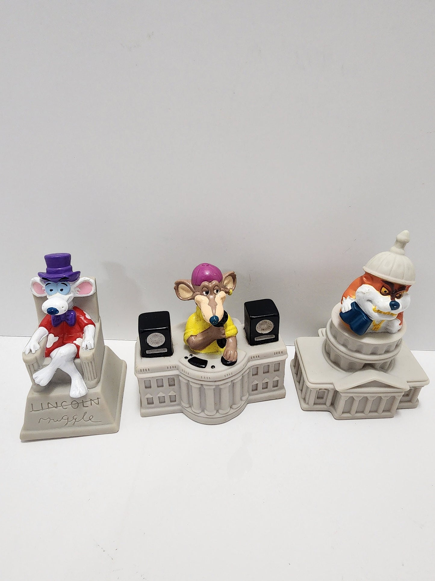 Vintage 1992 Capitol Critters Burger King Toys - Capitol Critters - Mouse Toy - Burger King - Burger King Toys - Fast Food Toys