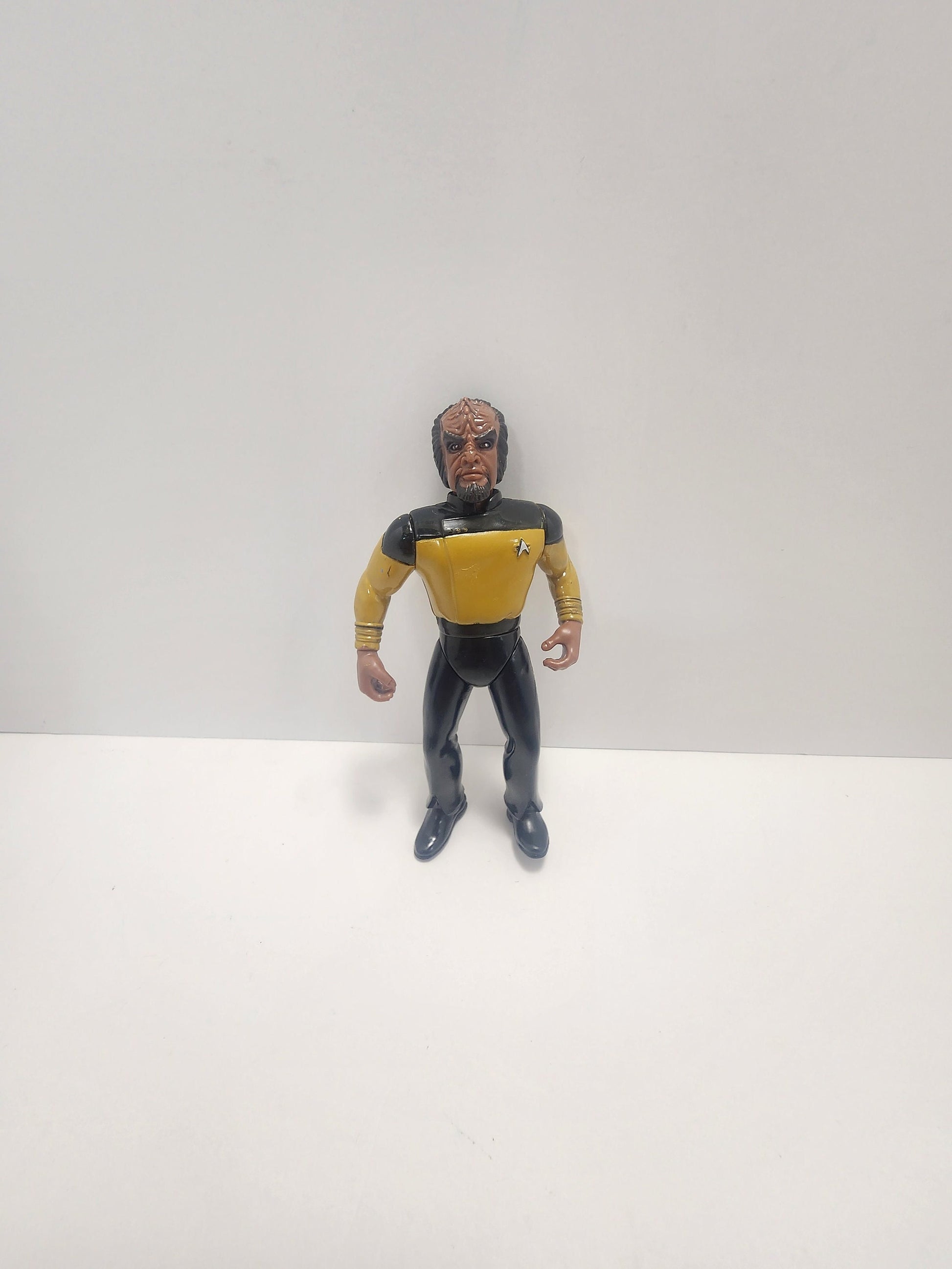 Star Trek 1993 Action Figure Worf - Star Trek - Vintage Toys - Star Trek Action Figures