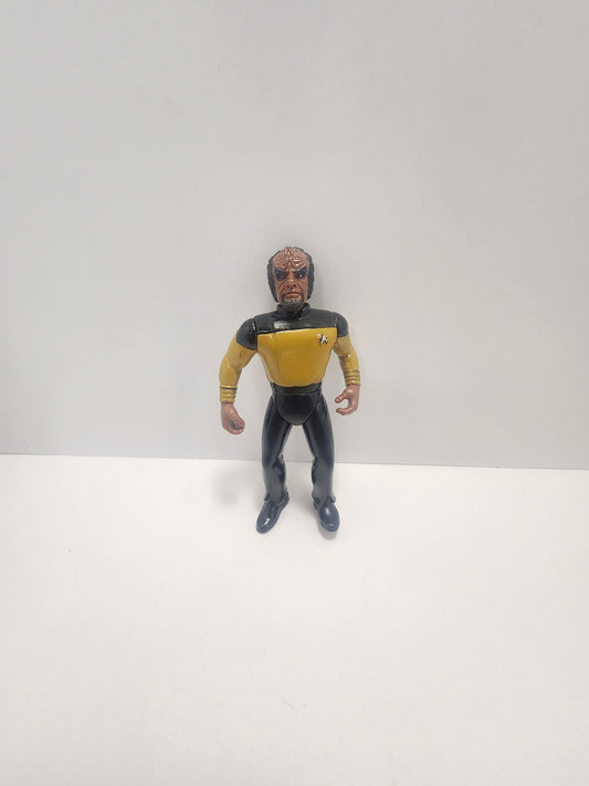Star Trek 1993 Action Figure Worf - Star Trek - Vintage Toys - Star Trek Action Figures